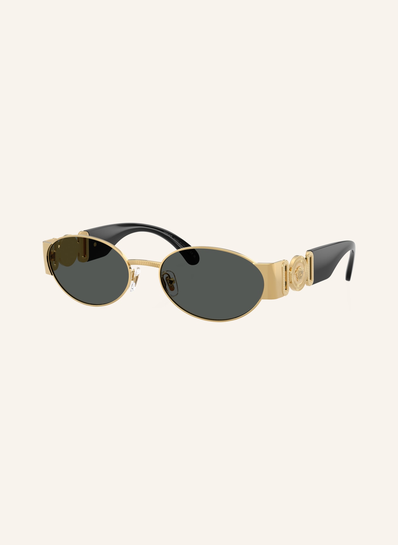 VERSACE Sunglasses VE2299: GOLD/ DARK GREY
