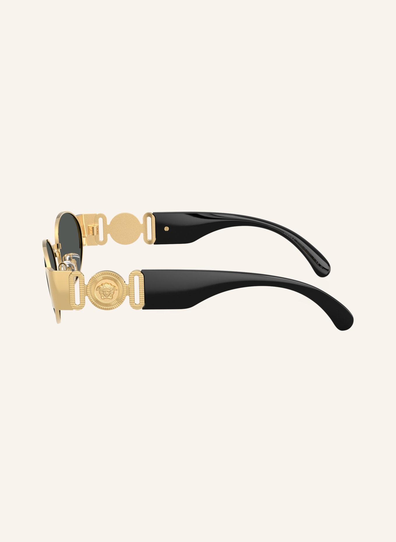 VERSACE Sunglasses VE2299: GOLD/ DARK GREY