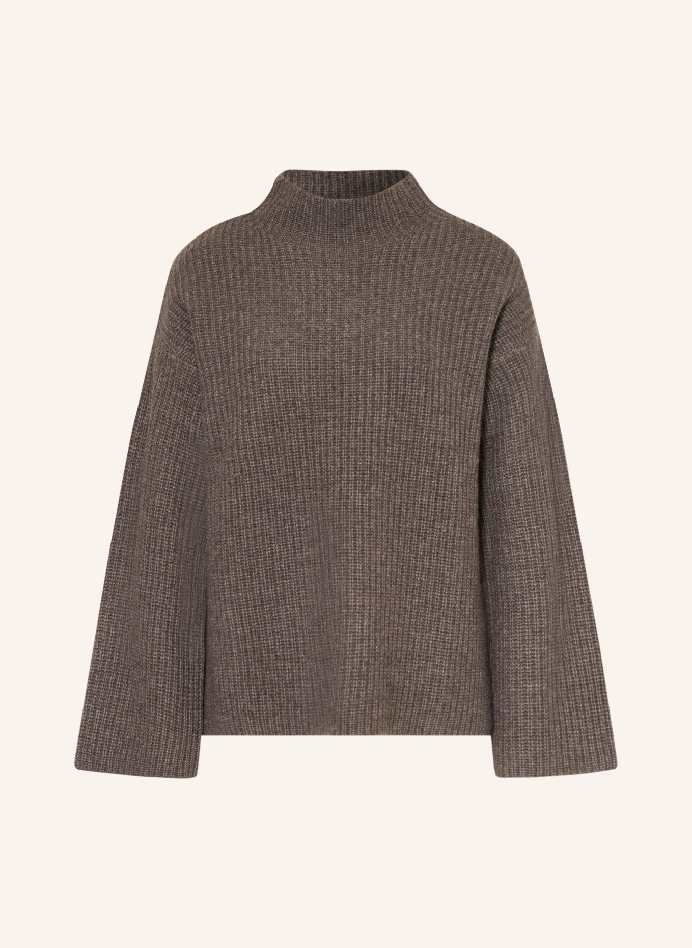 MRS & HUGS Pullover mit Cashmere: BRAUN