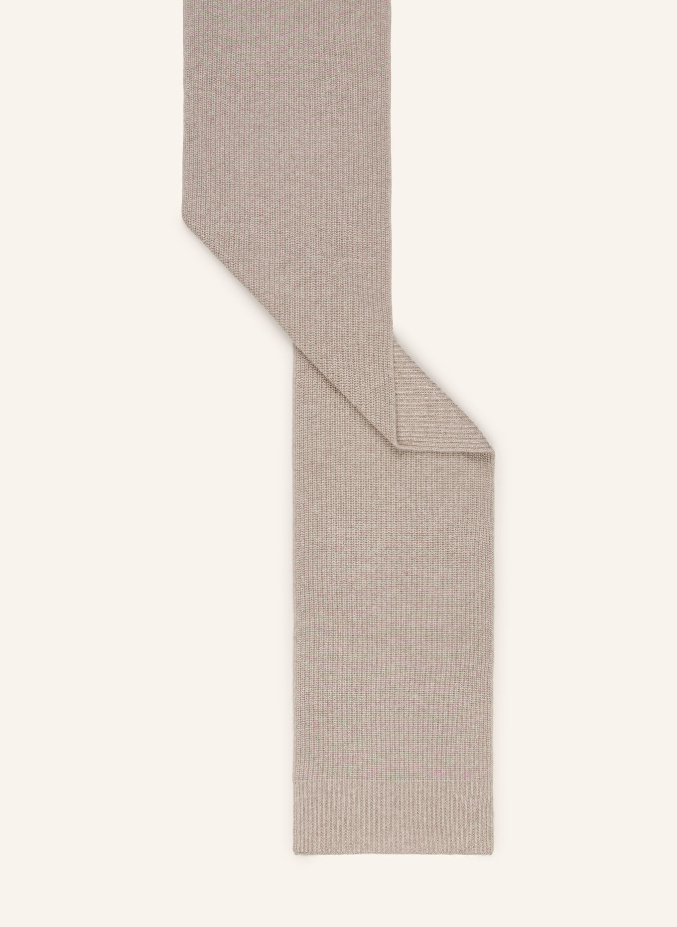 MRS & HUGS Schal mit Cashmere: TAUPE