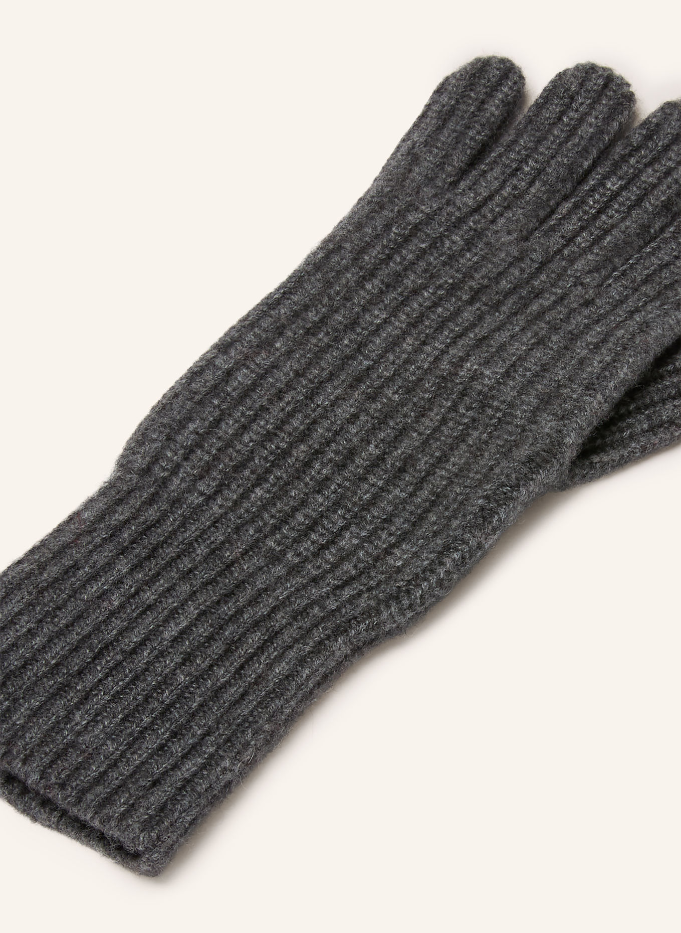 MRS & HUGS Handschuhe mit Cashmere: GRAU