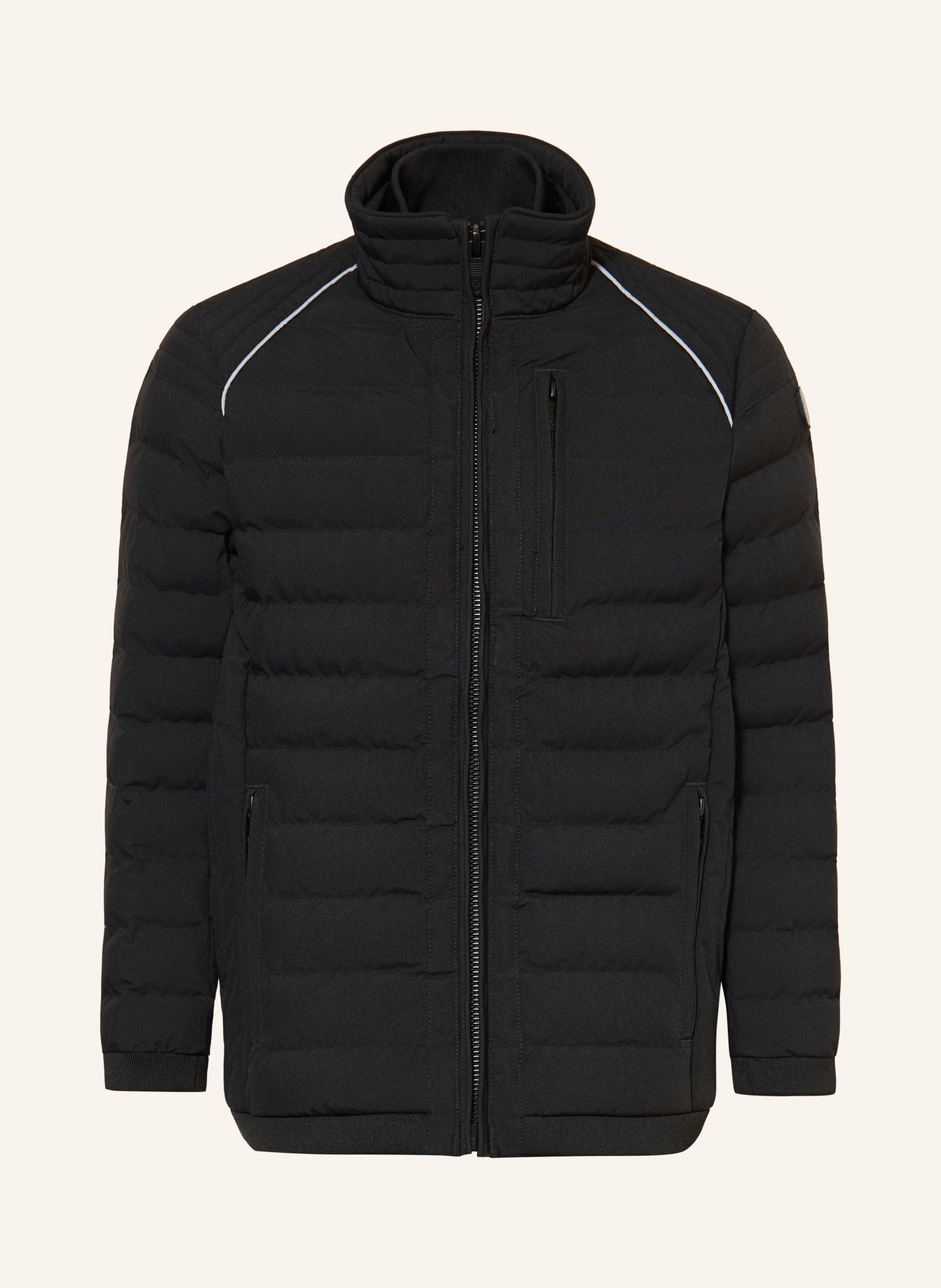 WELLENSTEYN Steppjacke: SCHWARZ