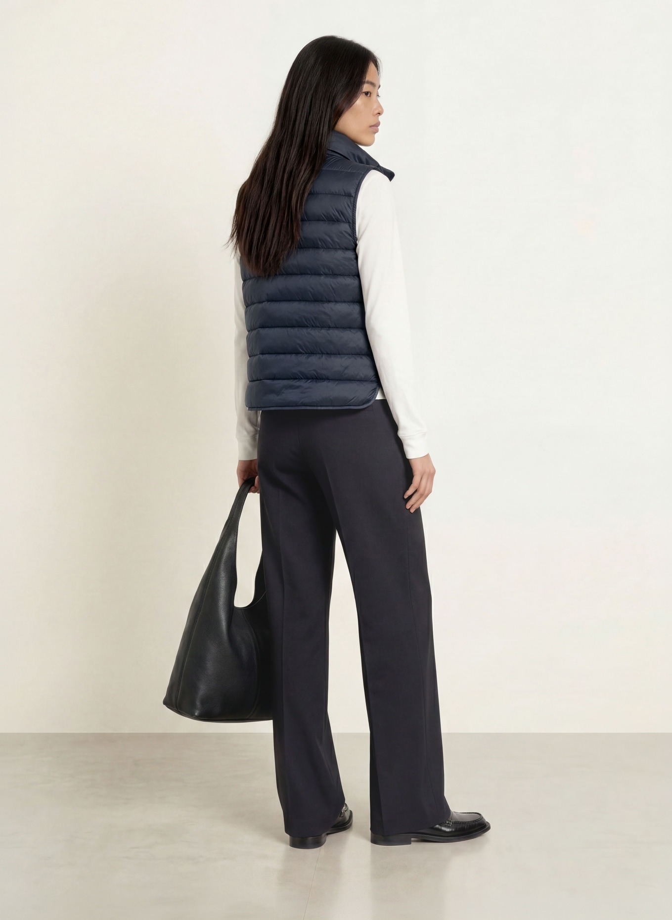 Marc O'Polo Gewatteerd vest: DONKERBLAUW