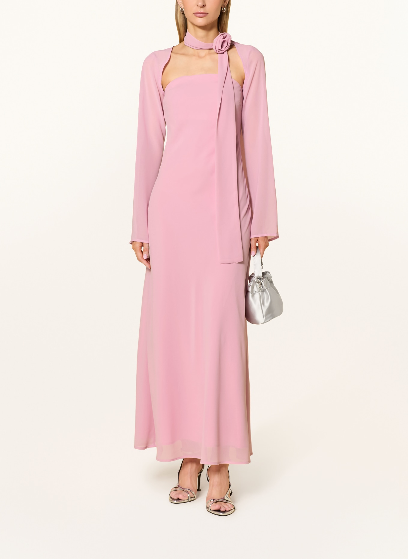 NEO NOIR DYLAN Off-the-shoulder dress: PINK