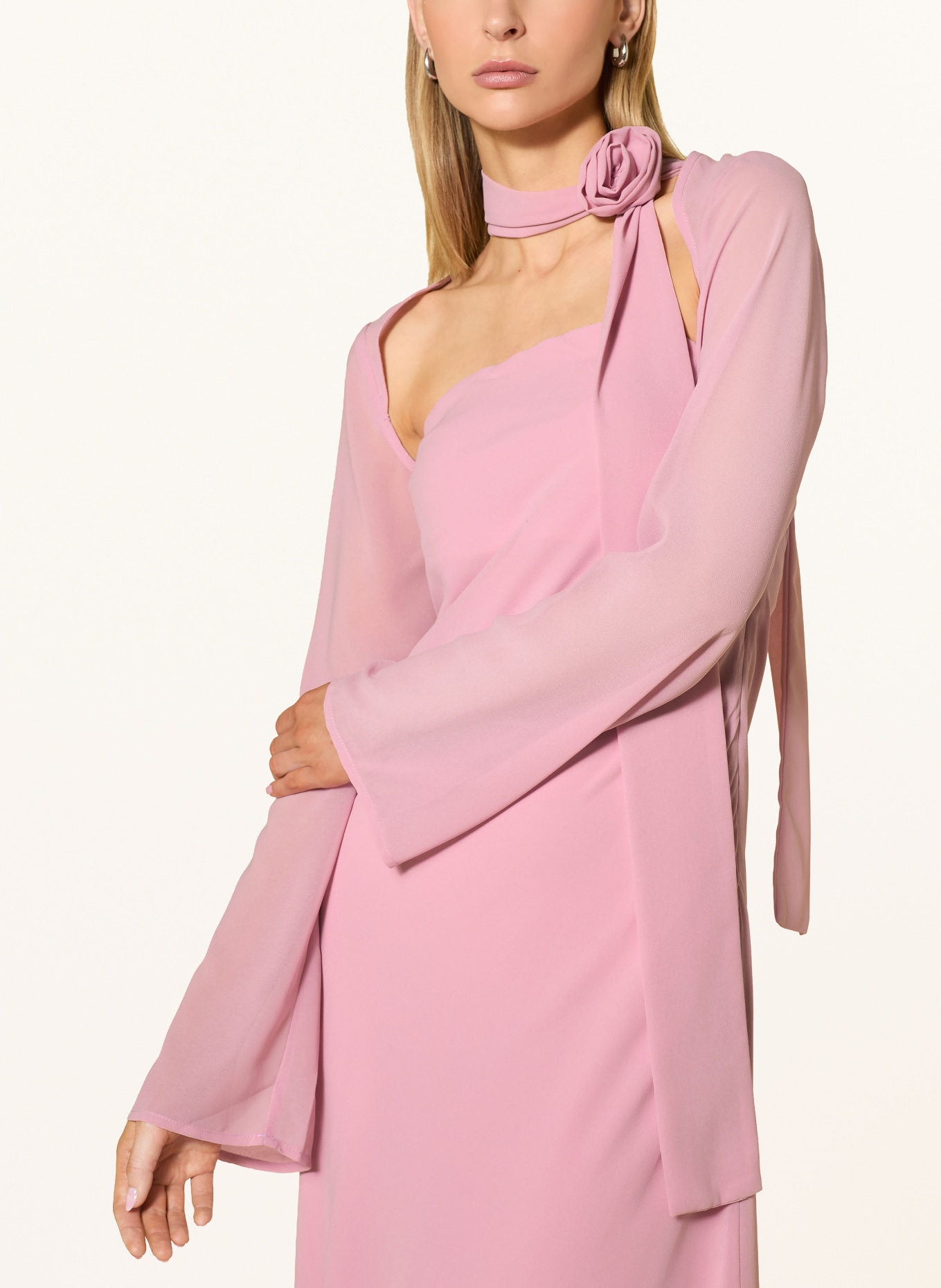 NEO NOIR DYLAN Off-the-shoulder dress: PINK