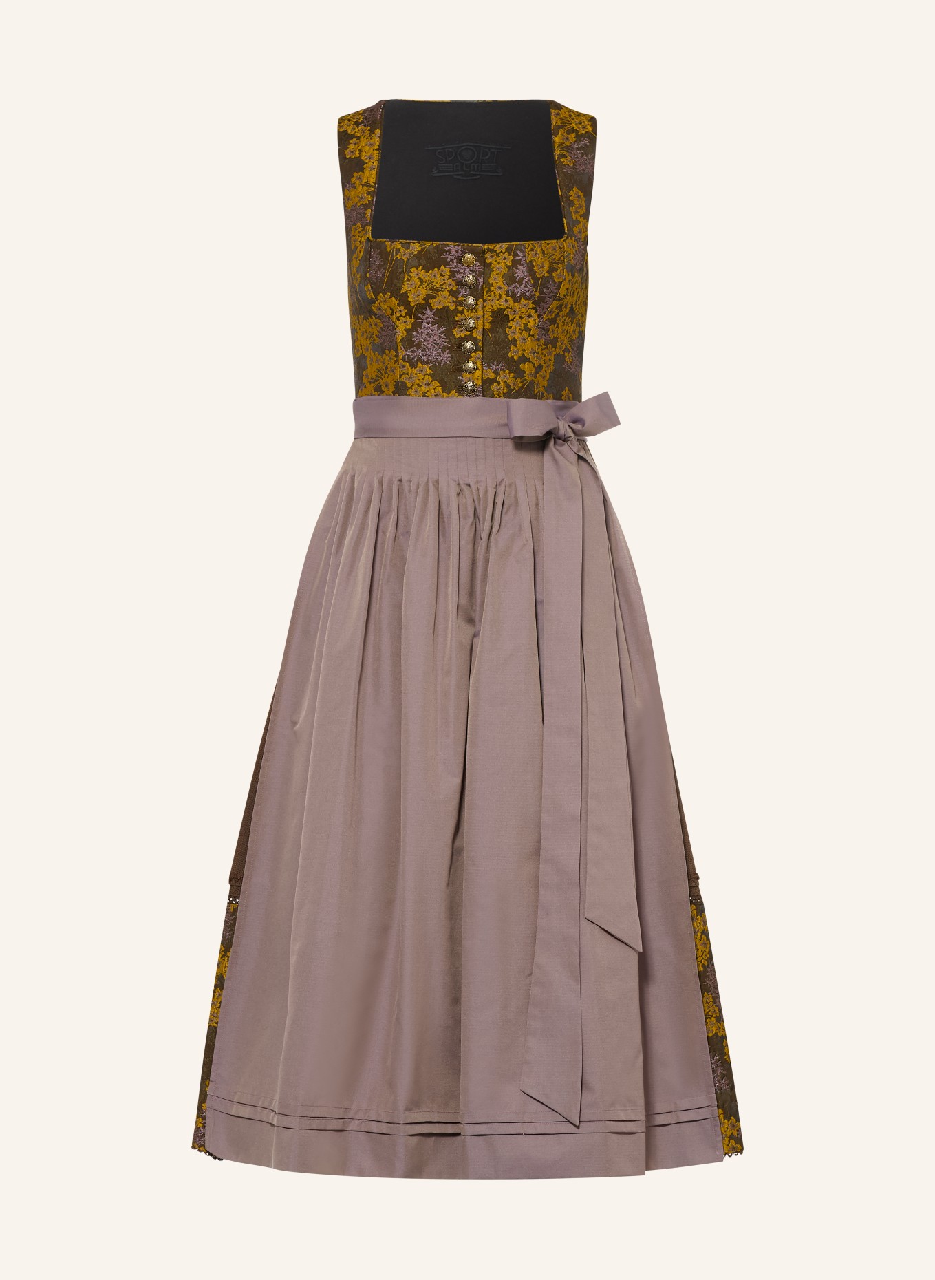 SPORTALM Robe Dirndl: KAKI / OR / OLIVE