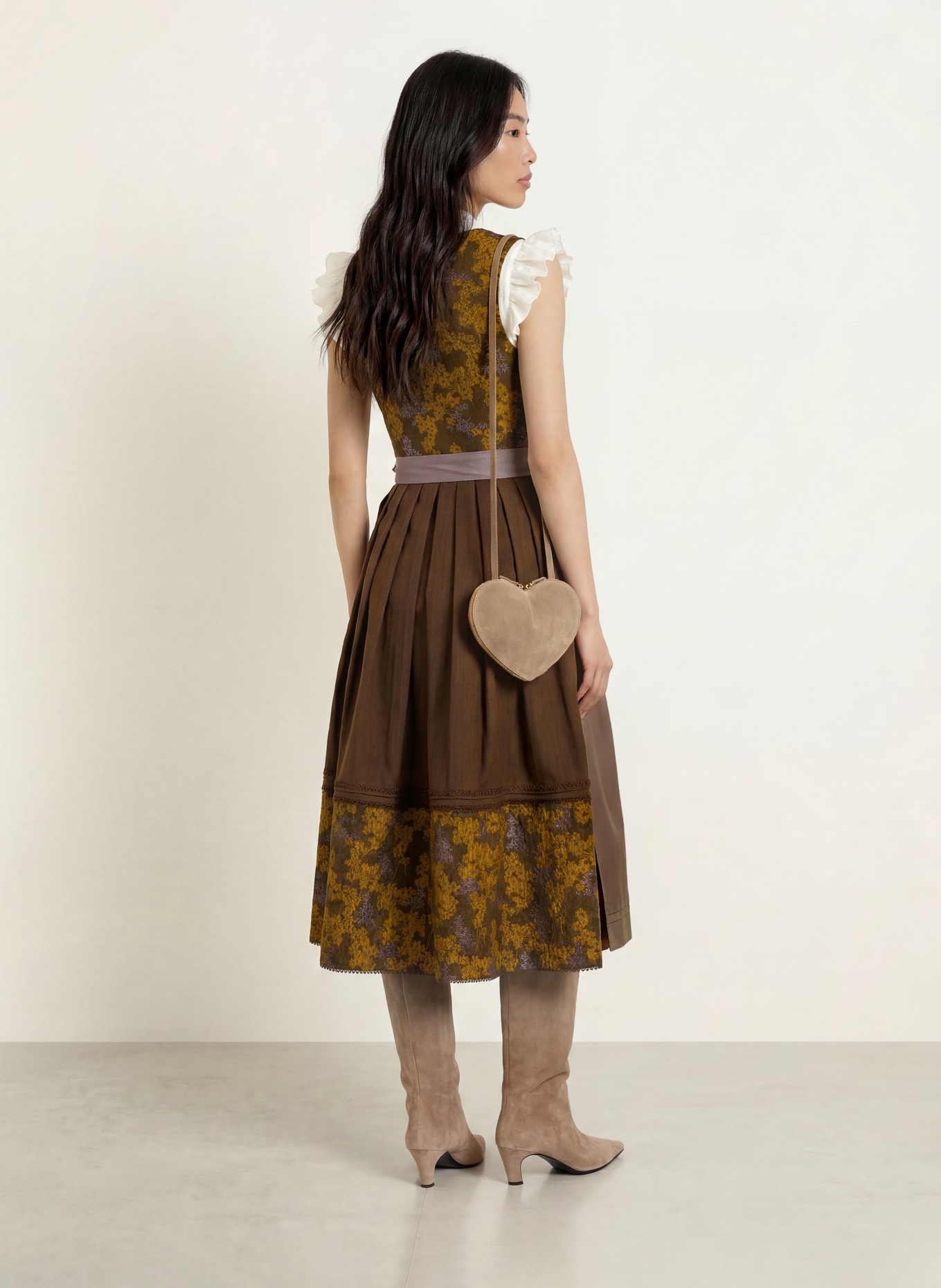 SPORTALM Robe Dirndl: KAKI / OR / OLIVE