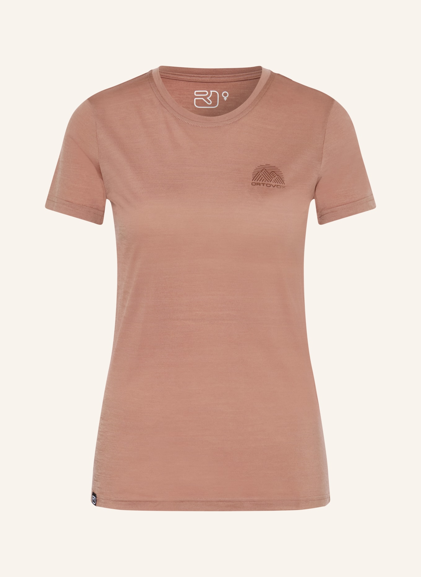 ORTOVOX T-Shirt 120 COOL TEC: ALTROSA