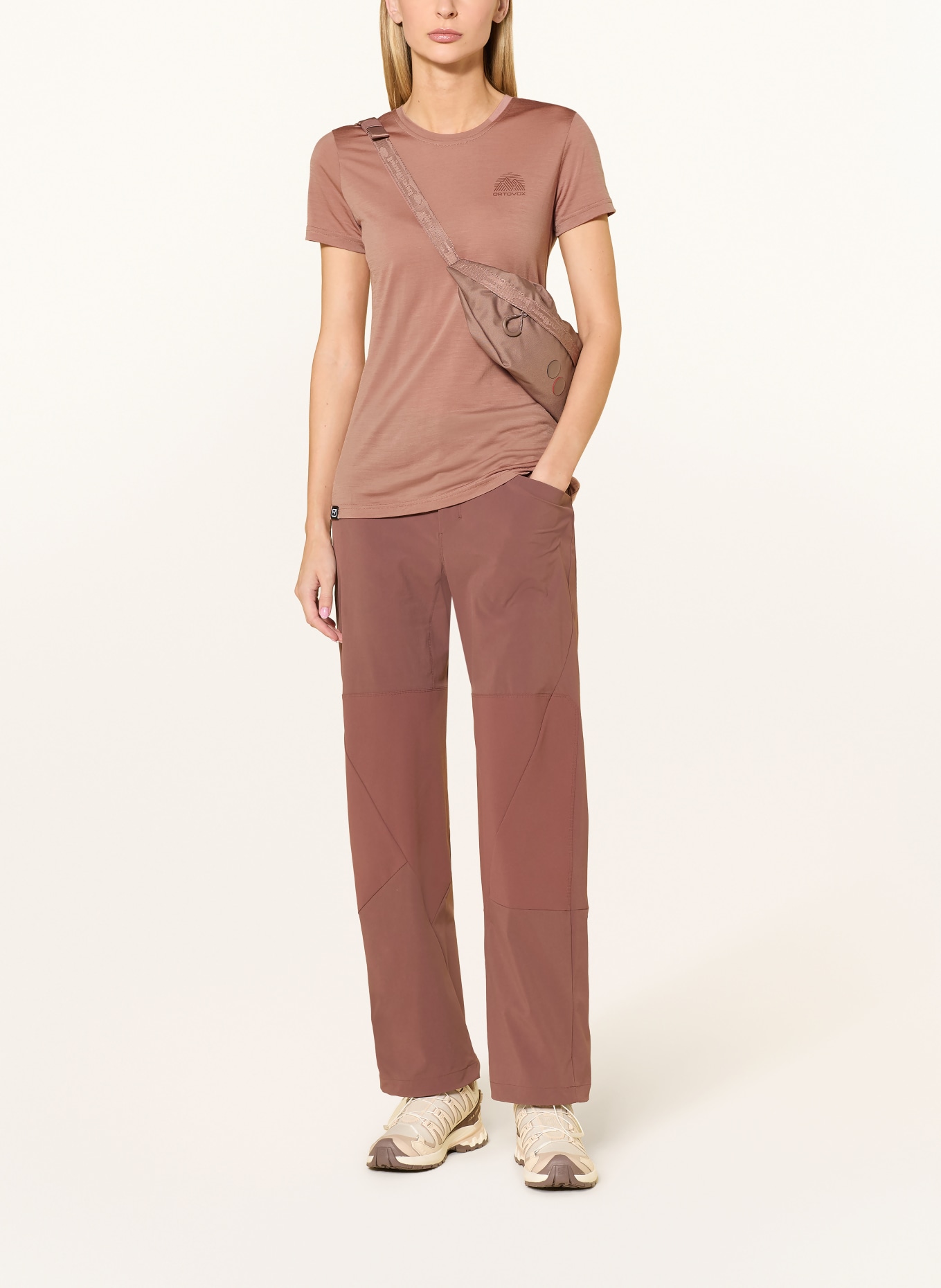 ORTOVOX T-Shirt 120 COOL TEC: ALTROSA