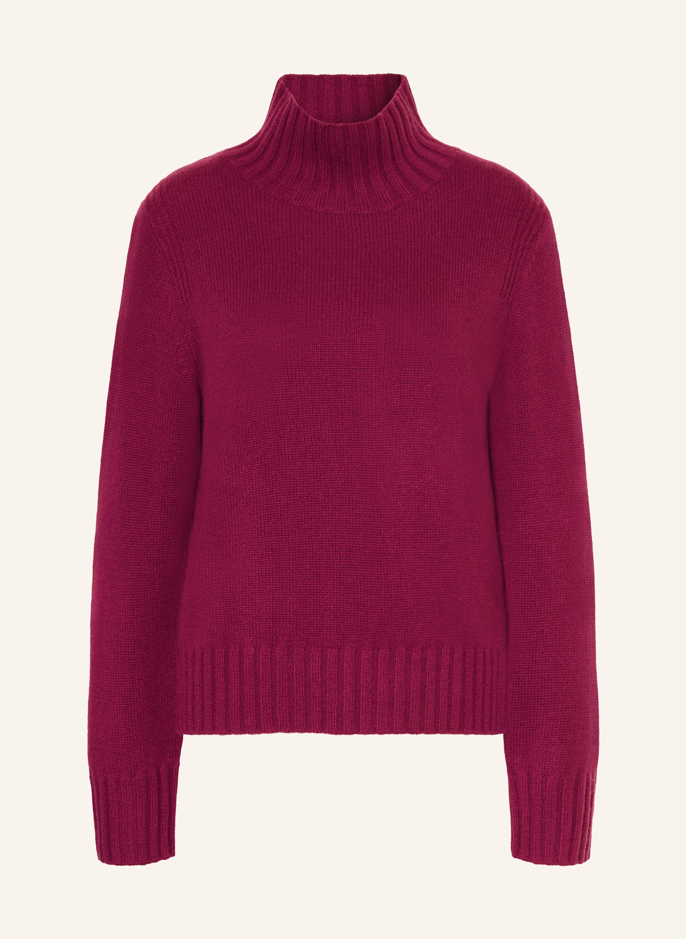 (THE MERCER) N.Y. Cashmere-Pullover: FUCHSIA