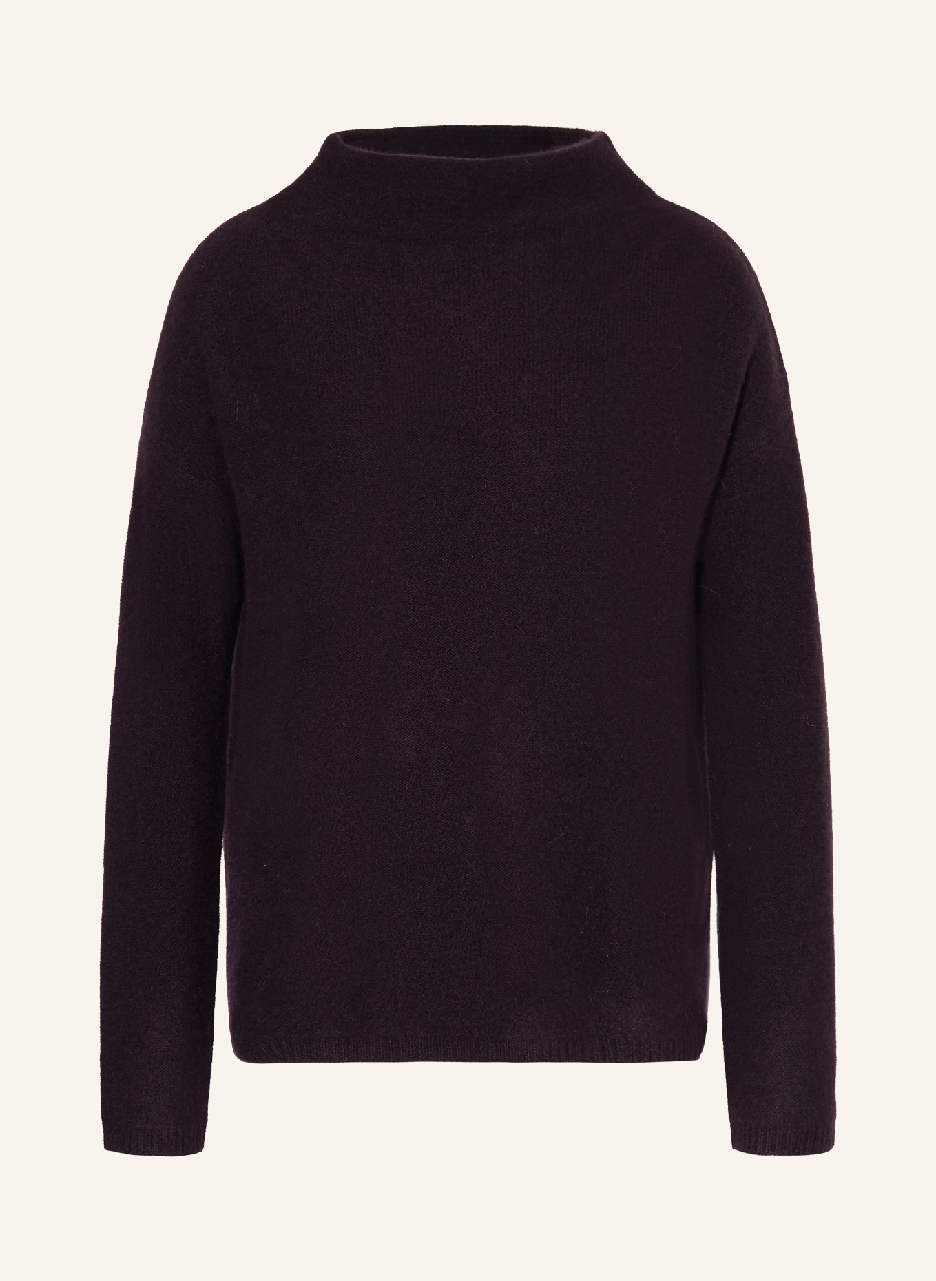 (THE MERCER) N.Y. Cashmere-Pullover: DUNKELLILA