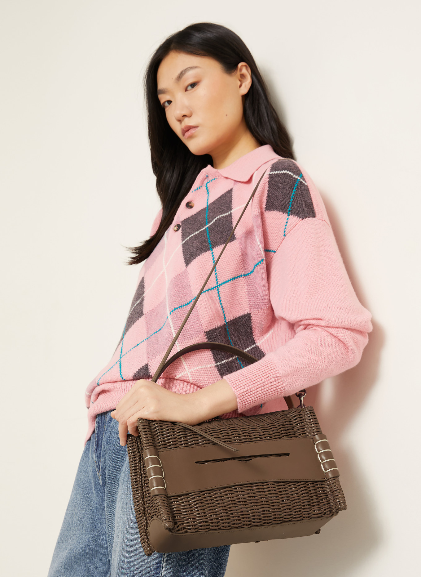 JW ANDERSON Sac à bandoulière: TAUPE