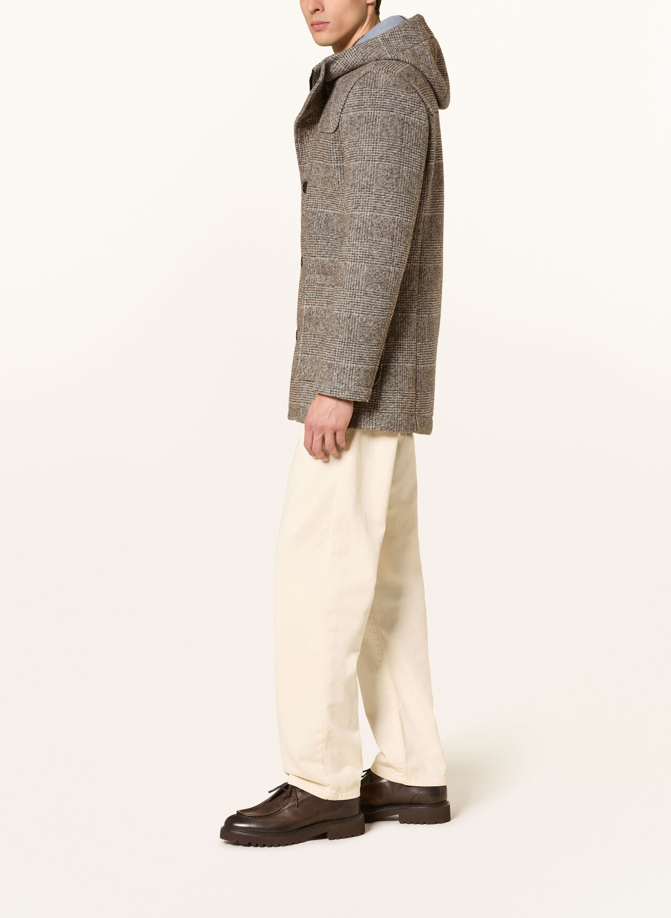 MILESTONE Parka MSFLEMING: TAUPE / MARRON / GRIS CLAIR