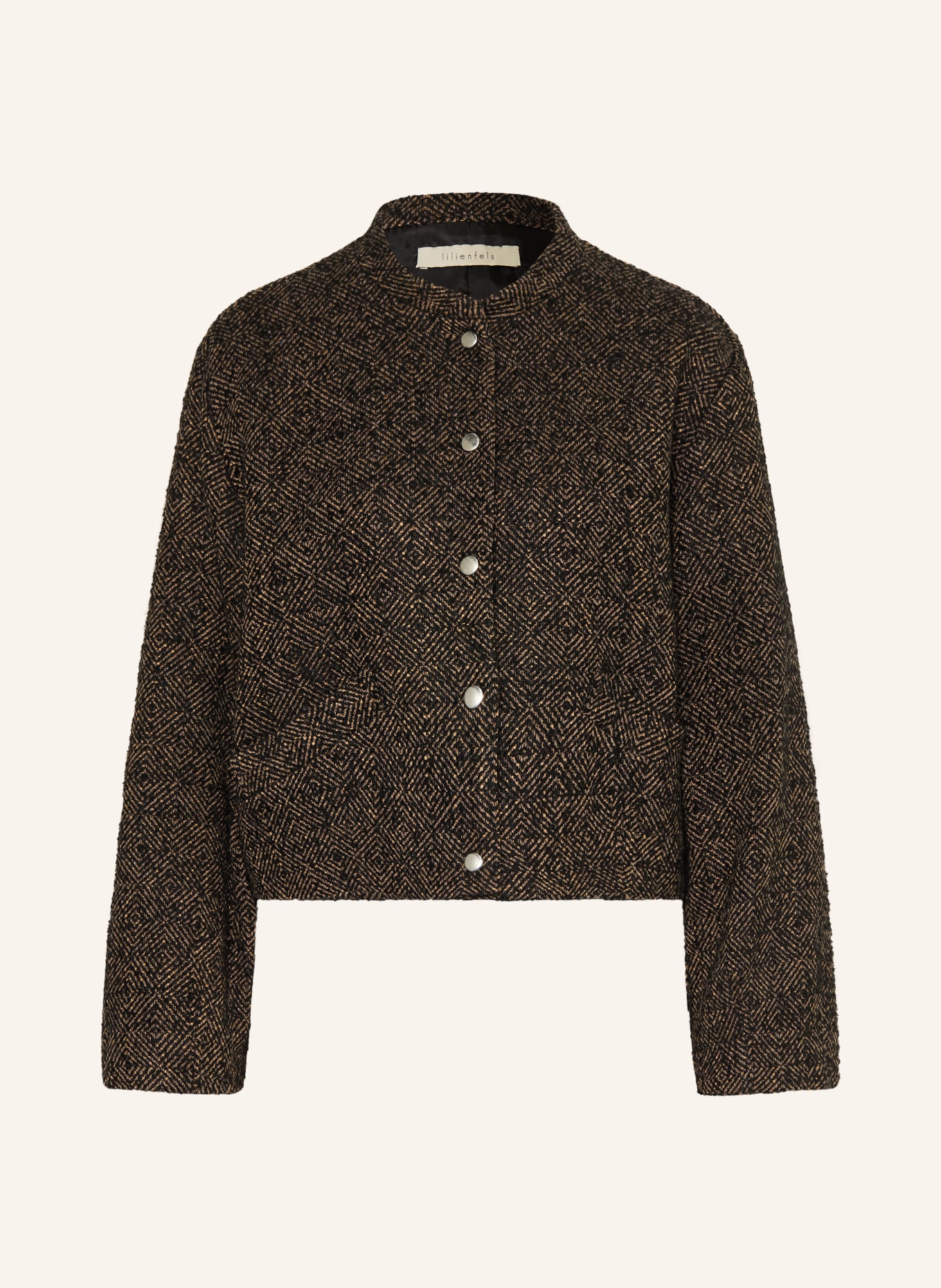 lilienfels Blouson: DUNKELBRAUN / BEIGE