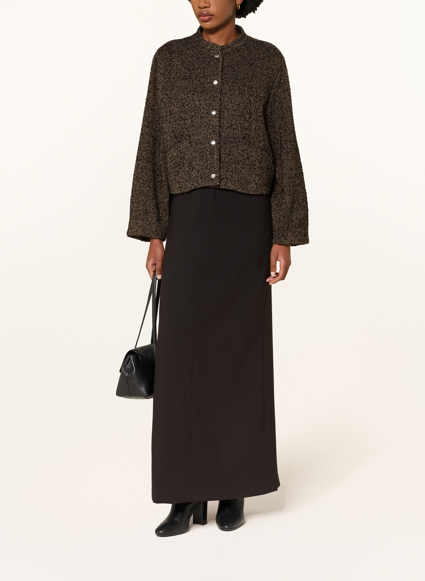 lilienfels Blouson: DUNKELBRAUN / BEIGE
