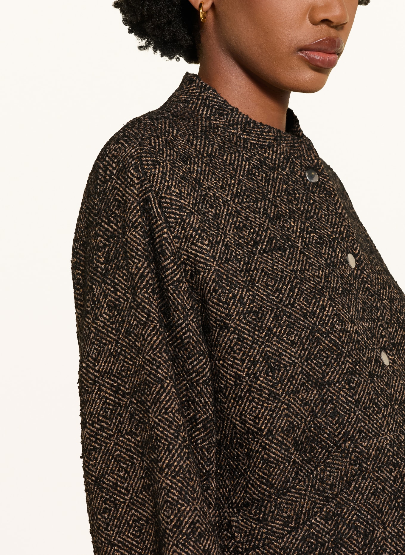 lilienfels Blouson: DUNKELBRAUN / BEIGE
