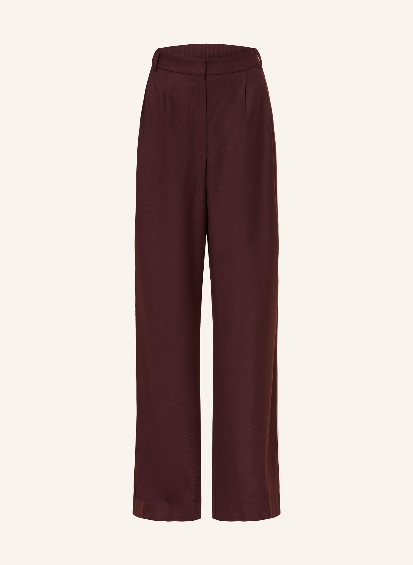 lilienfels Wide-leg trousers: DARK RED