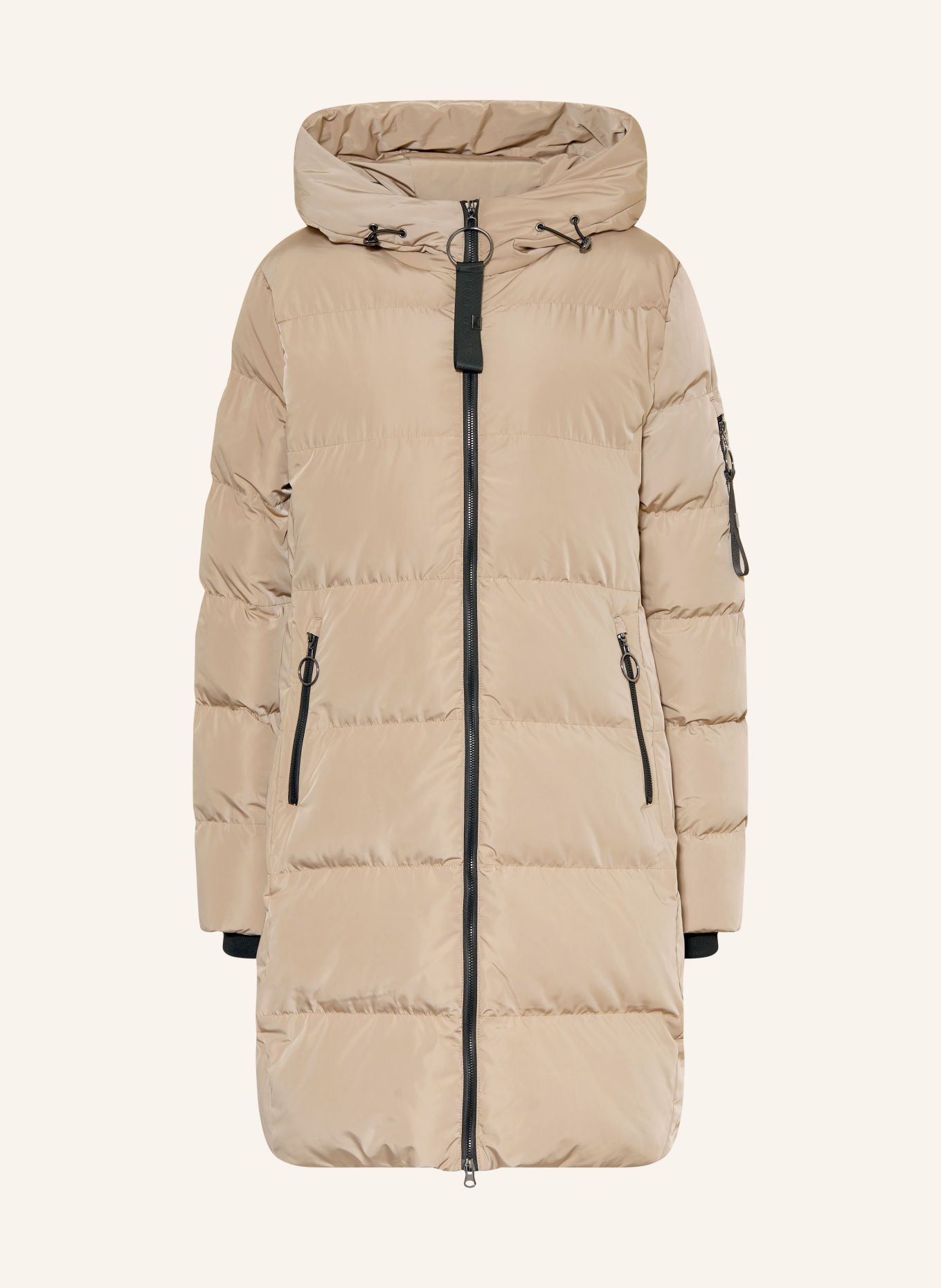 RINO & PELLE Gewatteerde mantel: BEIGE
