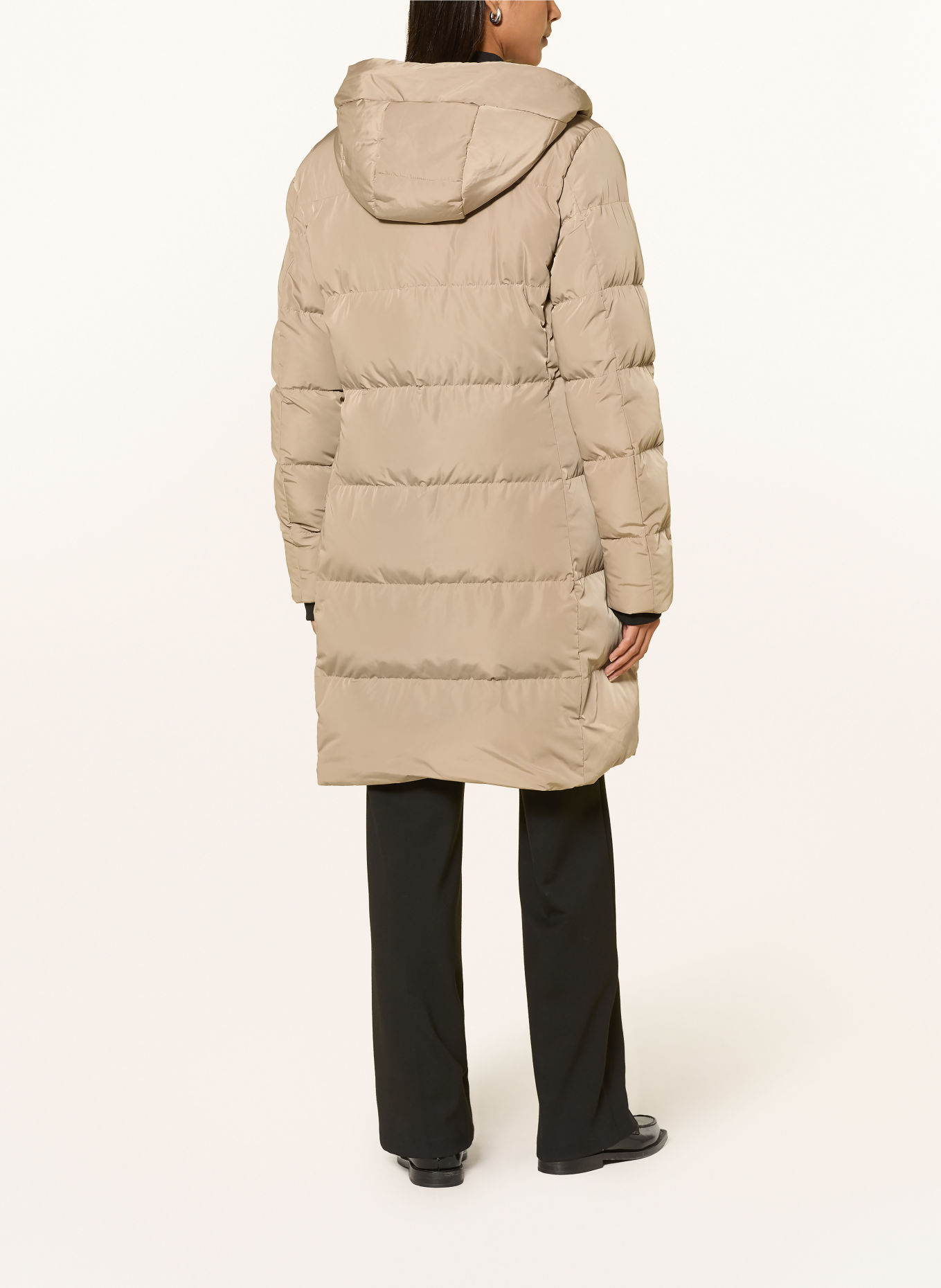 RINO & PELLE Gewatteerde mantel: BEIGE