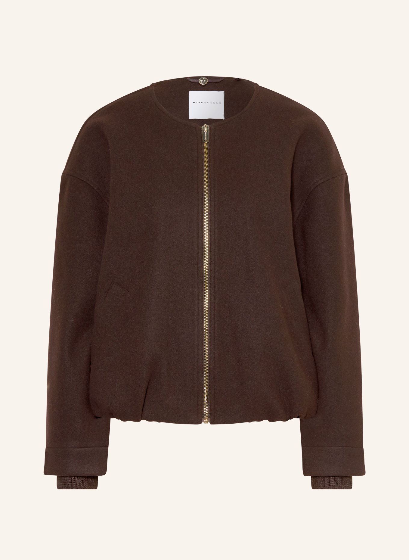 RINO & PELLE Blouson MONA: MØRKEBRUN