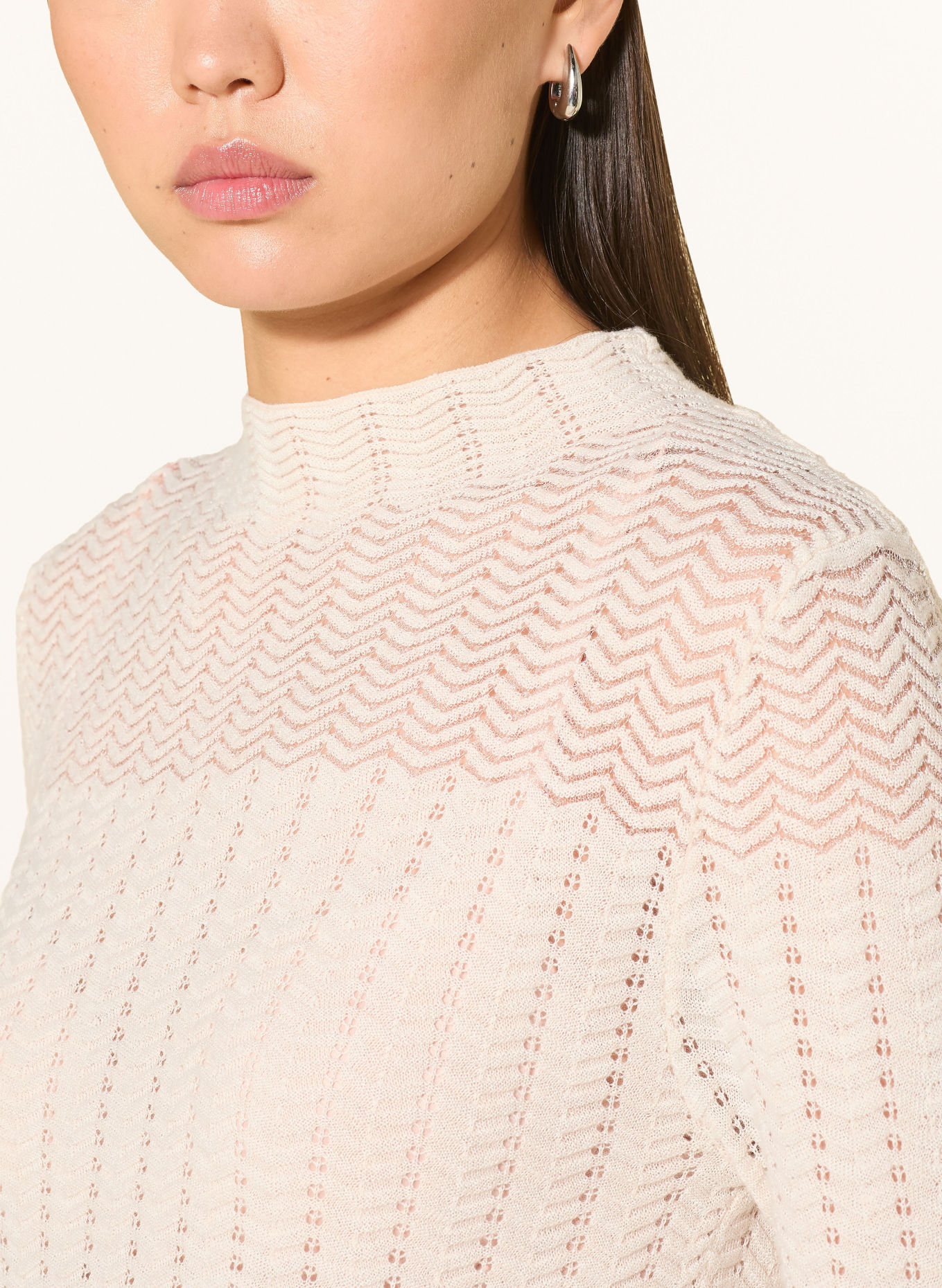 RINO & PELLE Pullover ILVI: ECRU