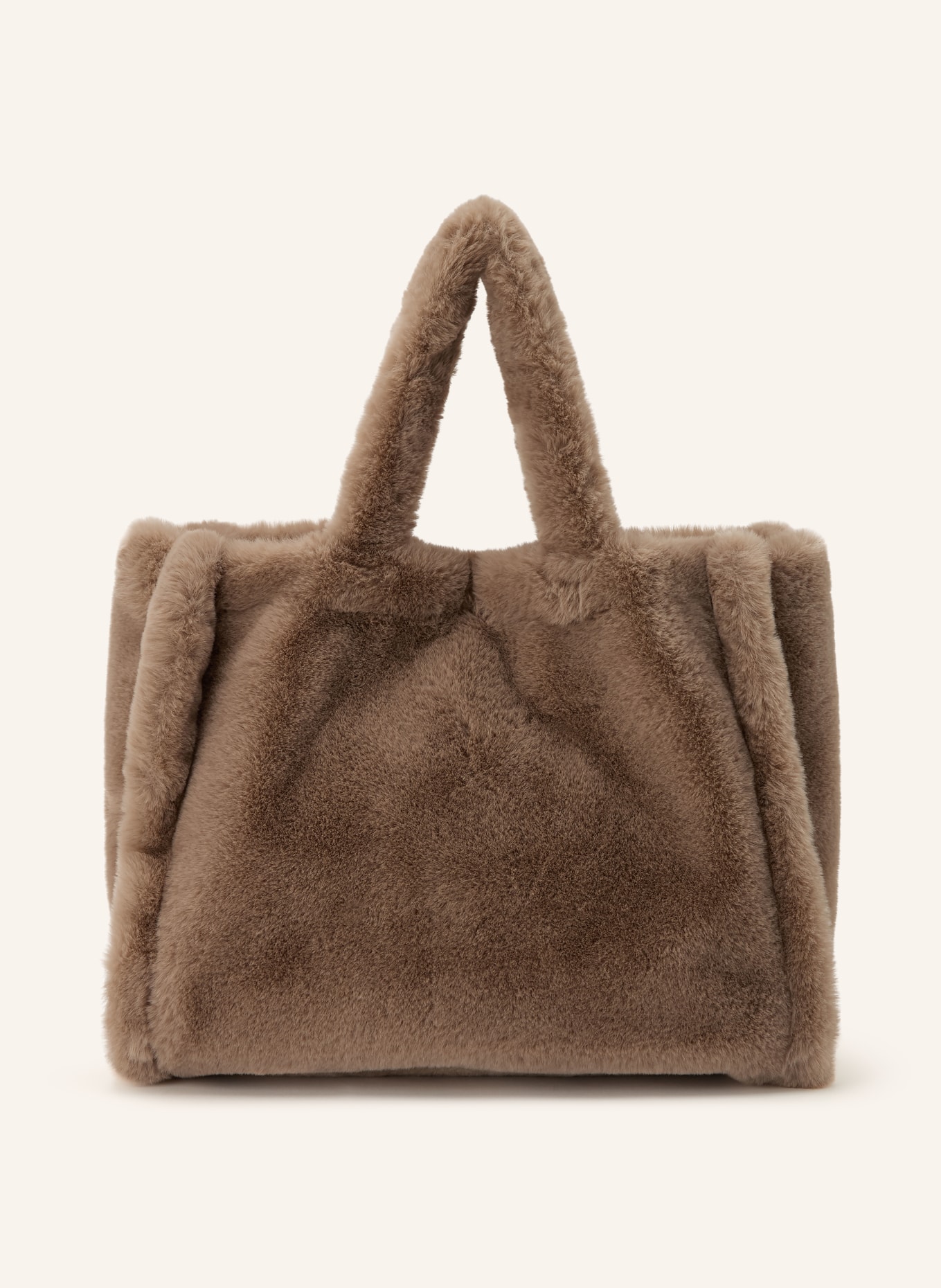 RINO & PELLE DAAN Faux Fur Shoppers: BEIGE