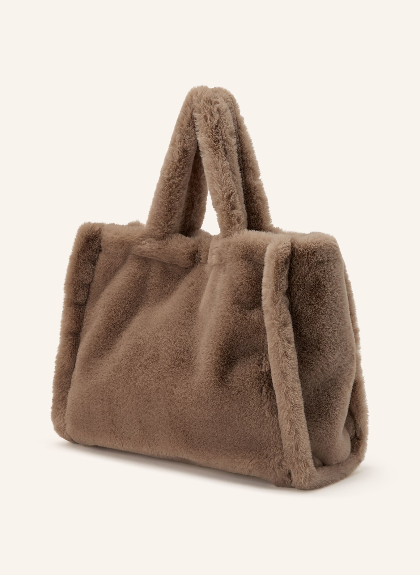 RINO & PELLE DAAN Faux Fur Shoppers: BEIGE