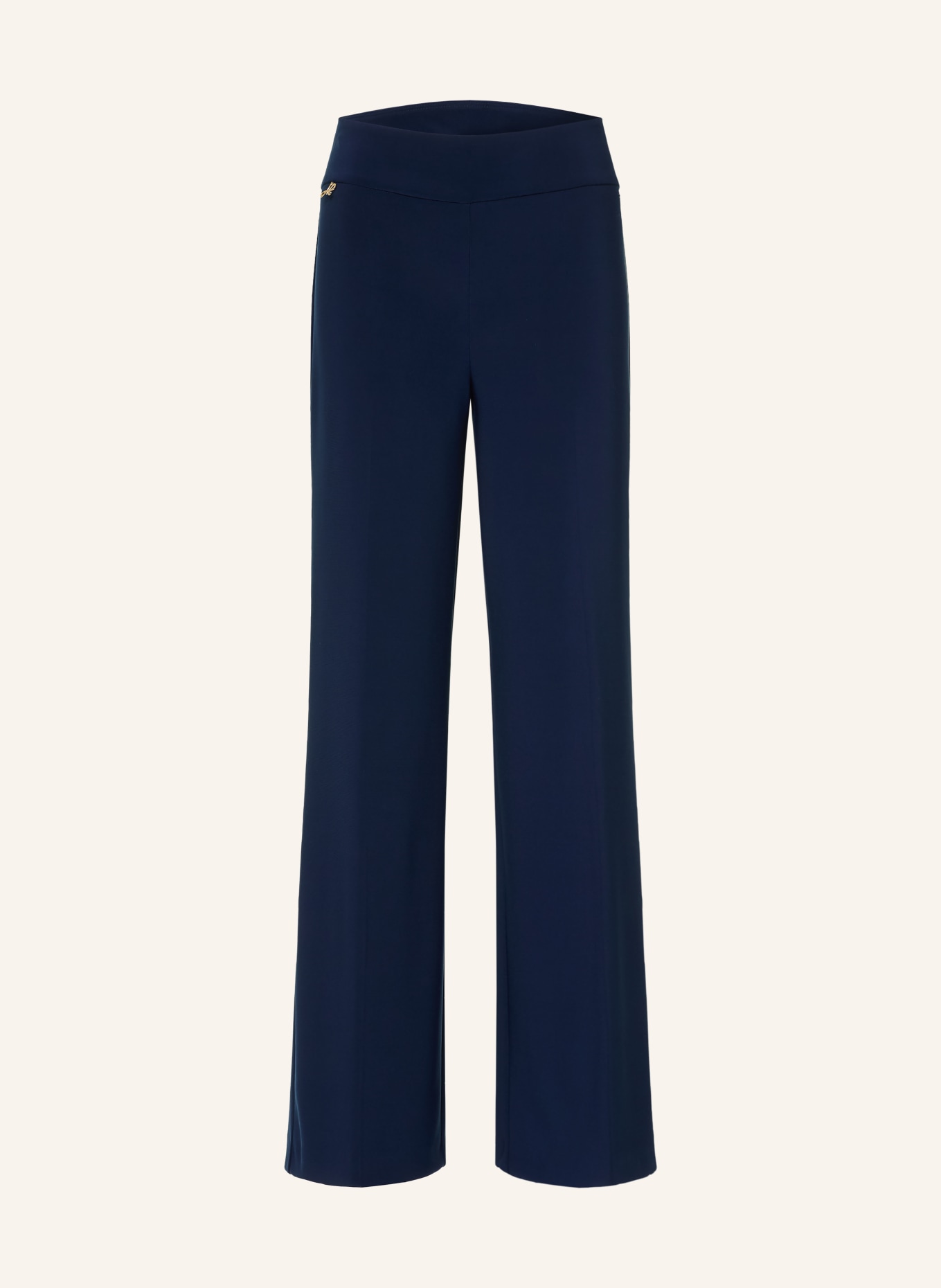 Joseph Ribkoff Jersey marl pants: DARK BLUE