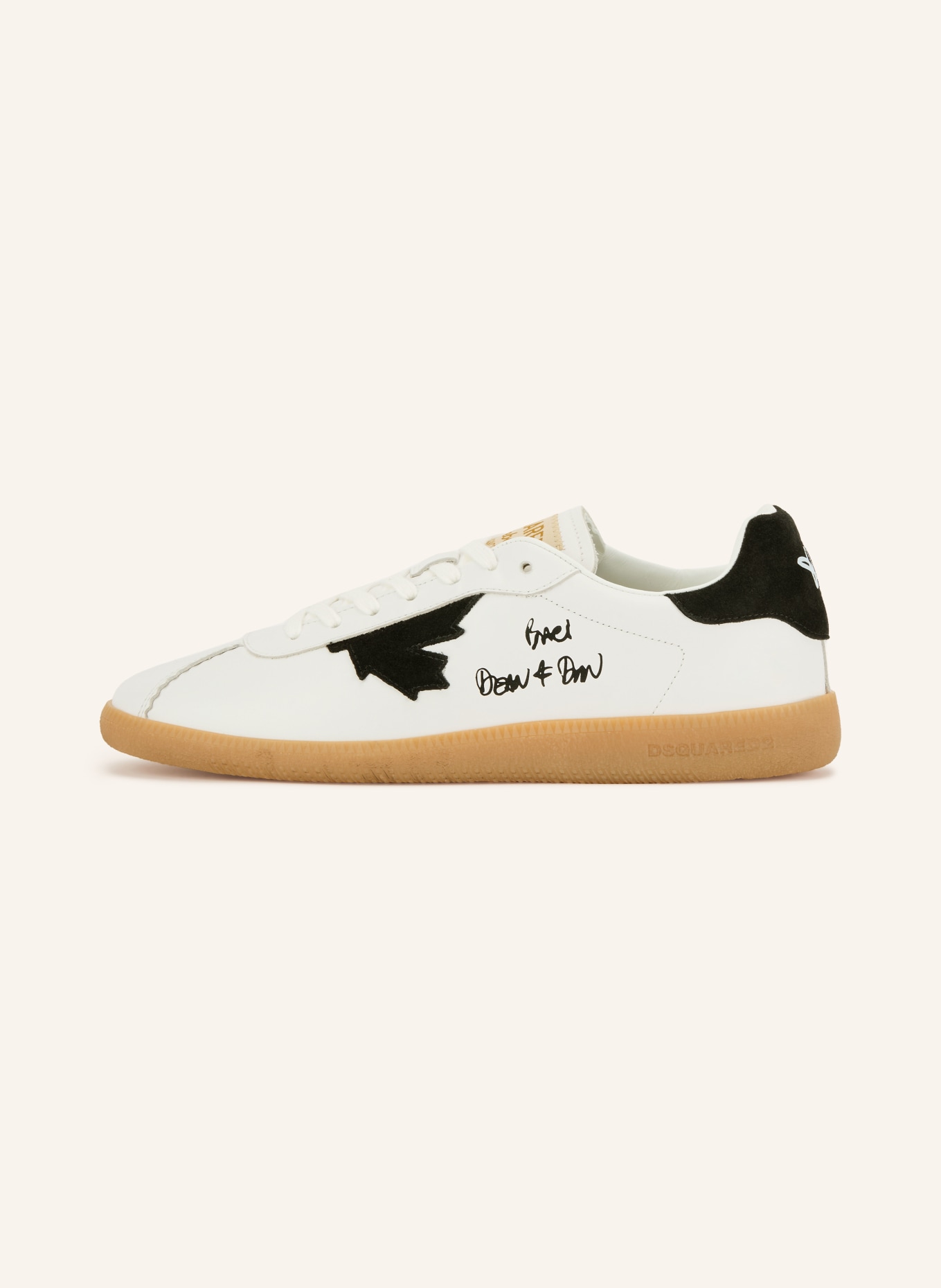 DSQUARED2 Sneakers: WIT / ZWART