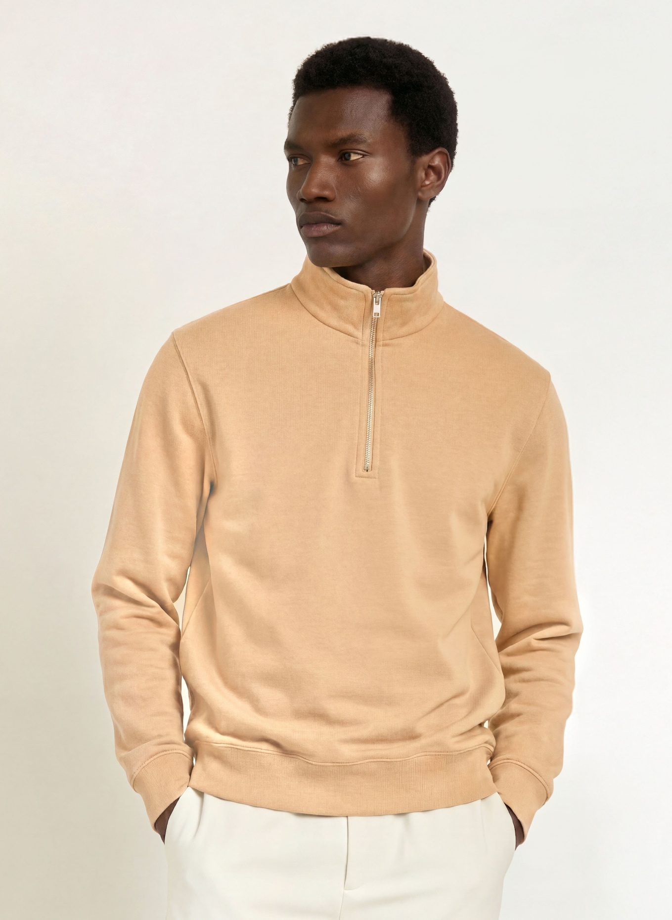 SANDRO Sweat-Troyer: BEIGE