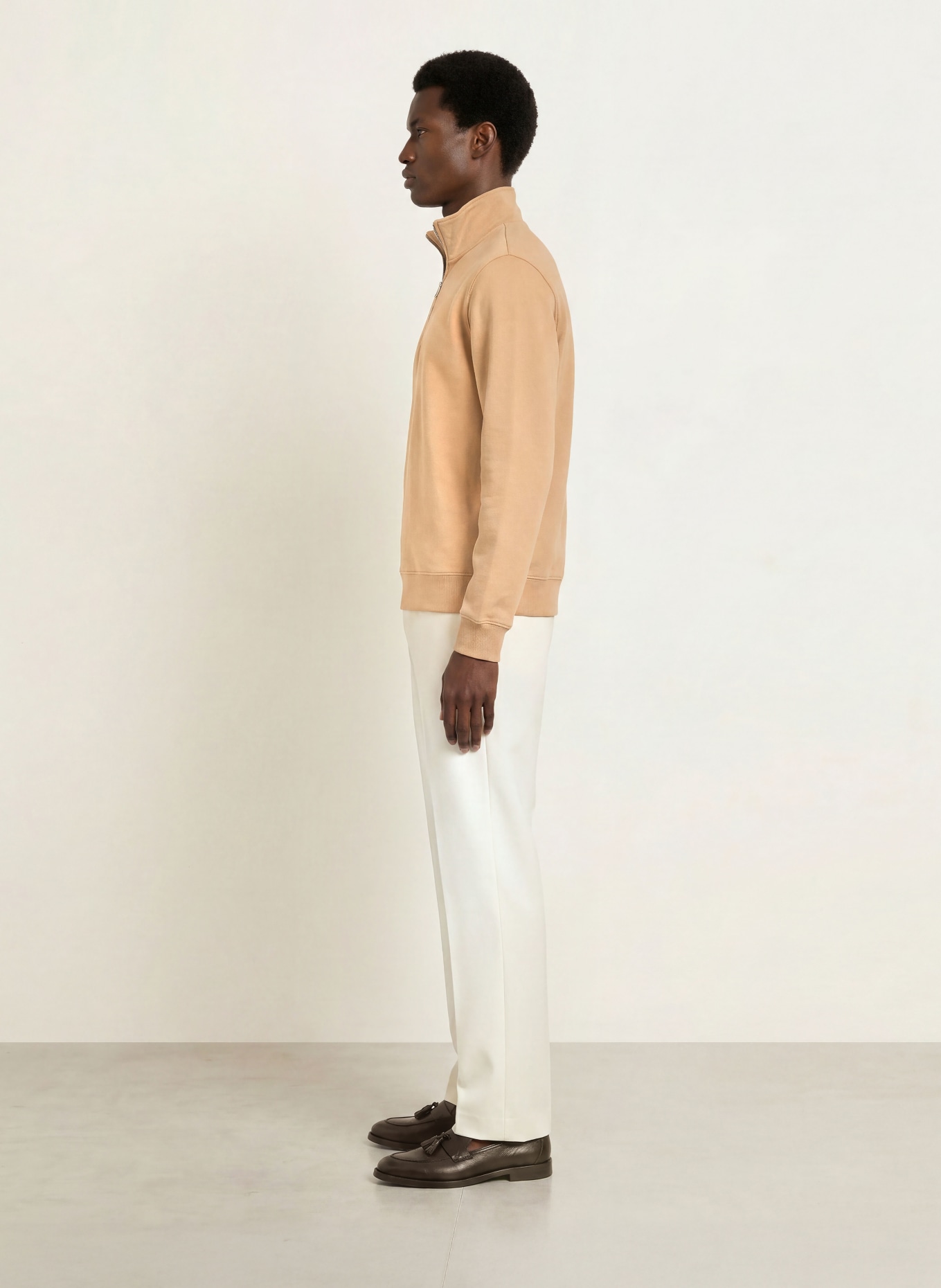 SANDRO Sweat-Troyer: BEIGE