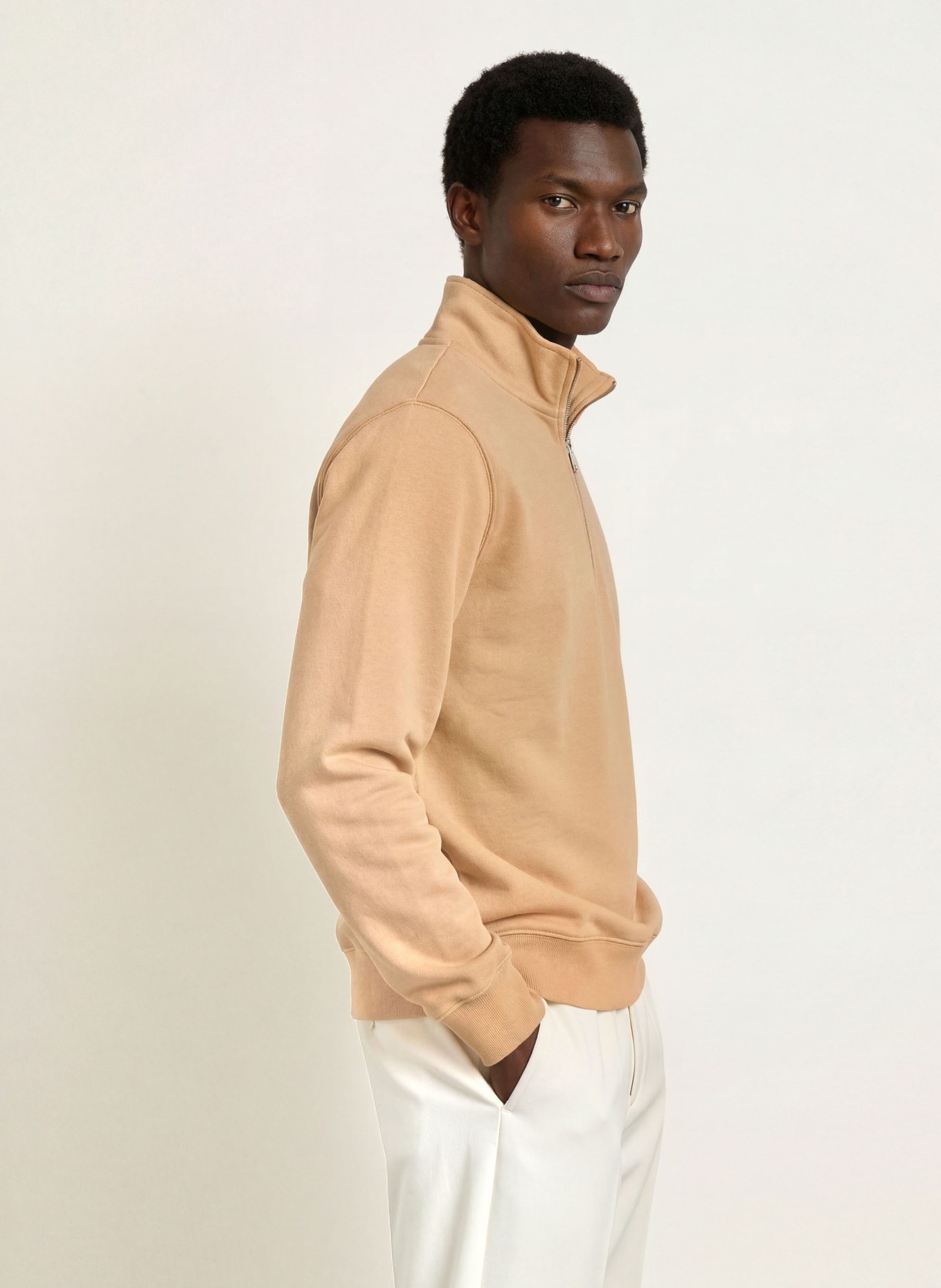 SANDRO Sweat-Troyer: BEIGE