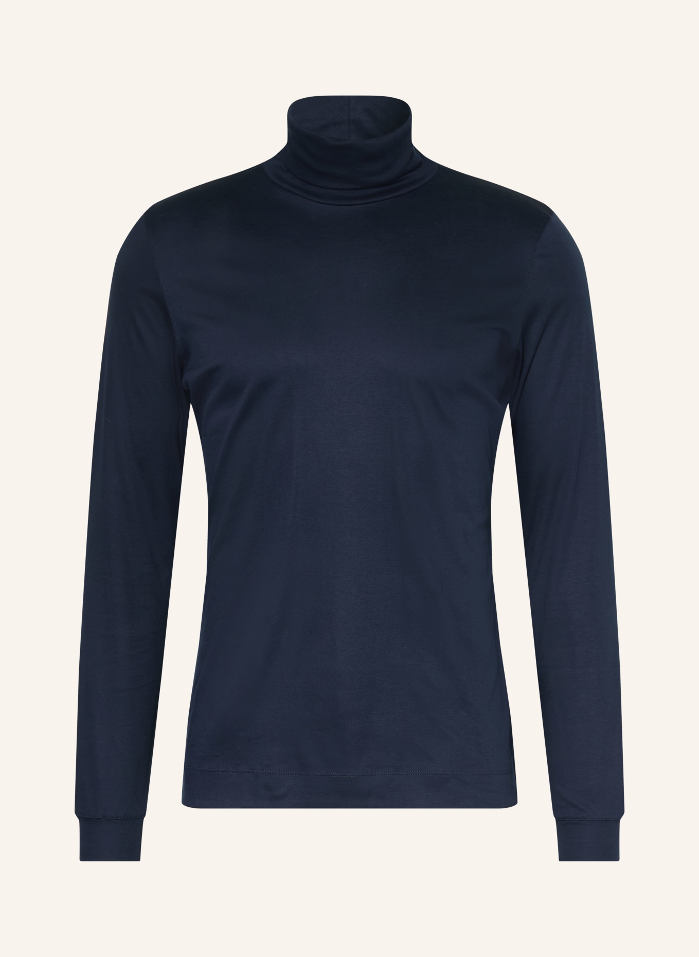 van Laack Rollkragenshirt VL-PELINO1-XX: DUNKELBLAU