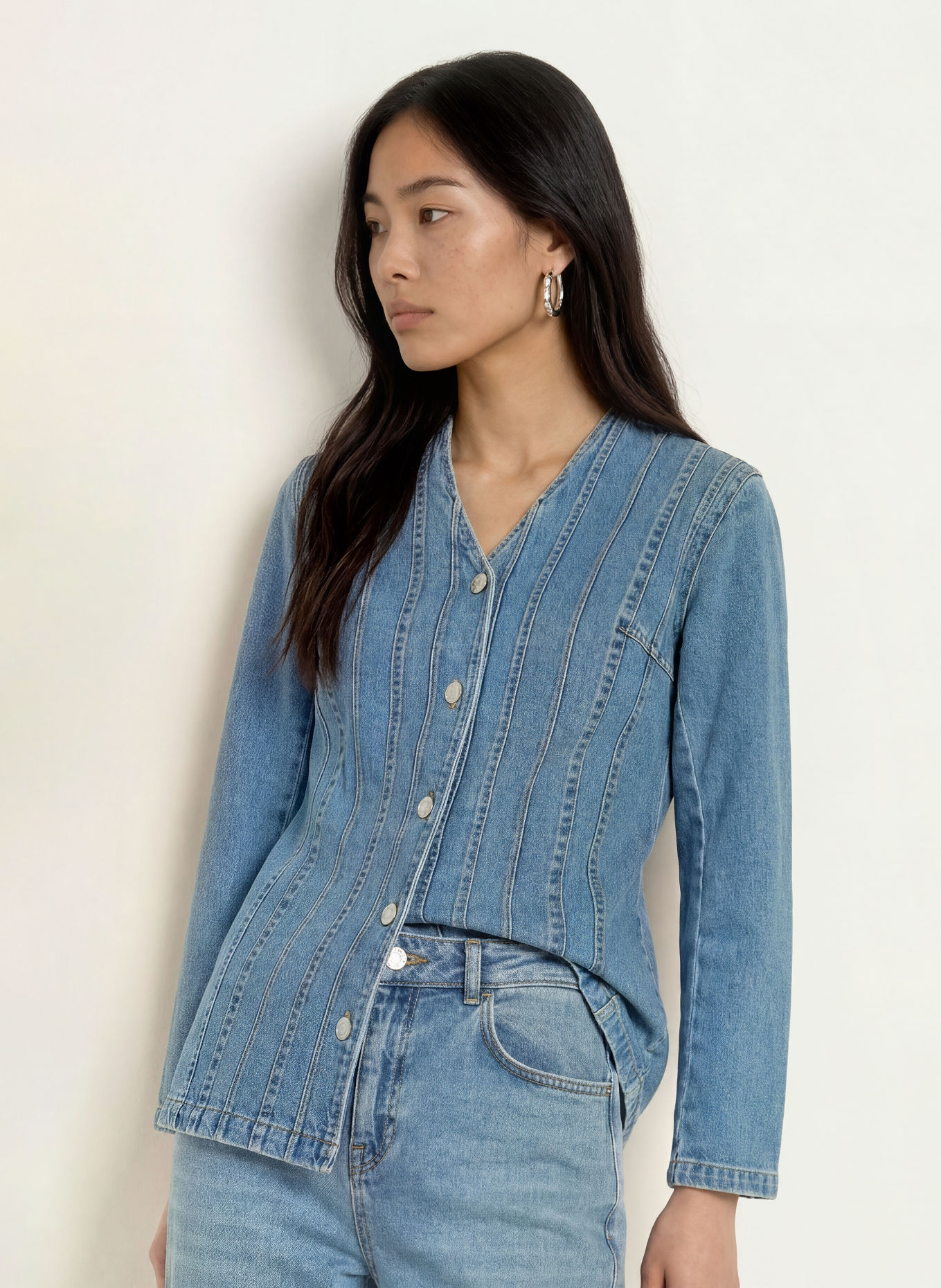 FABIENNE CHAPOT Jeansjacke PHIELIX: HELLBLAU