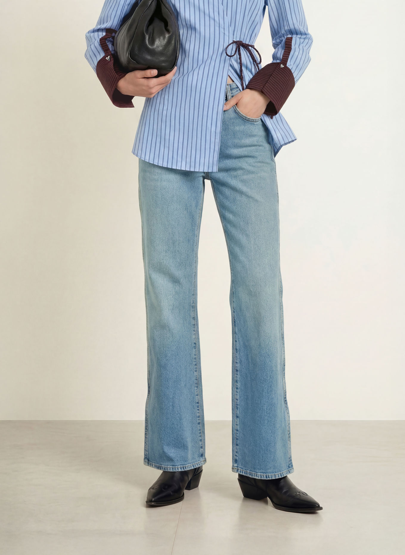 FABIENNE CHAPOT Jeansy wide leg LEA: 9202 True Vintage