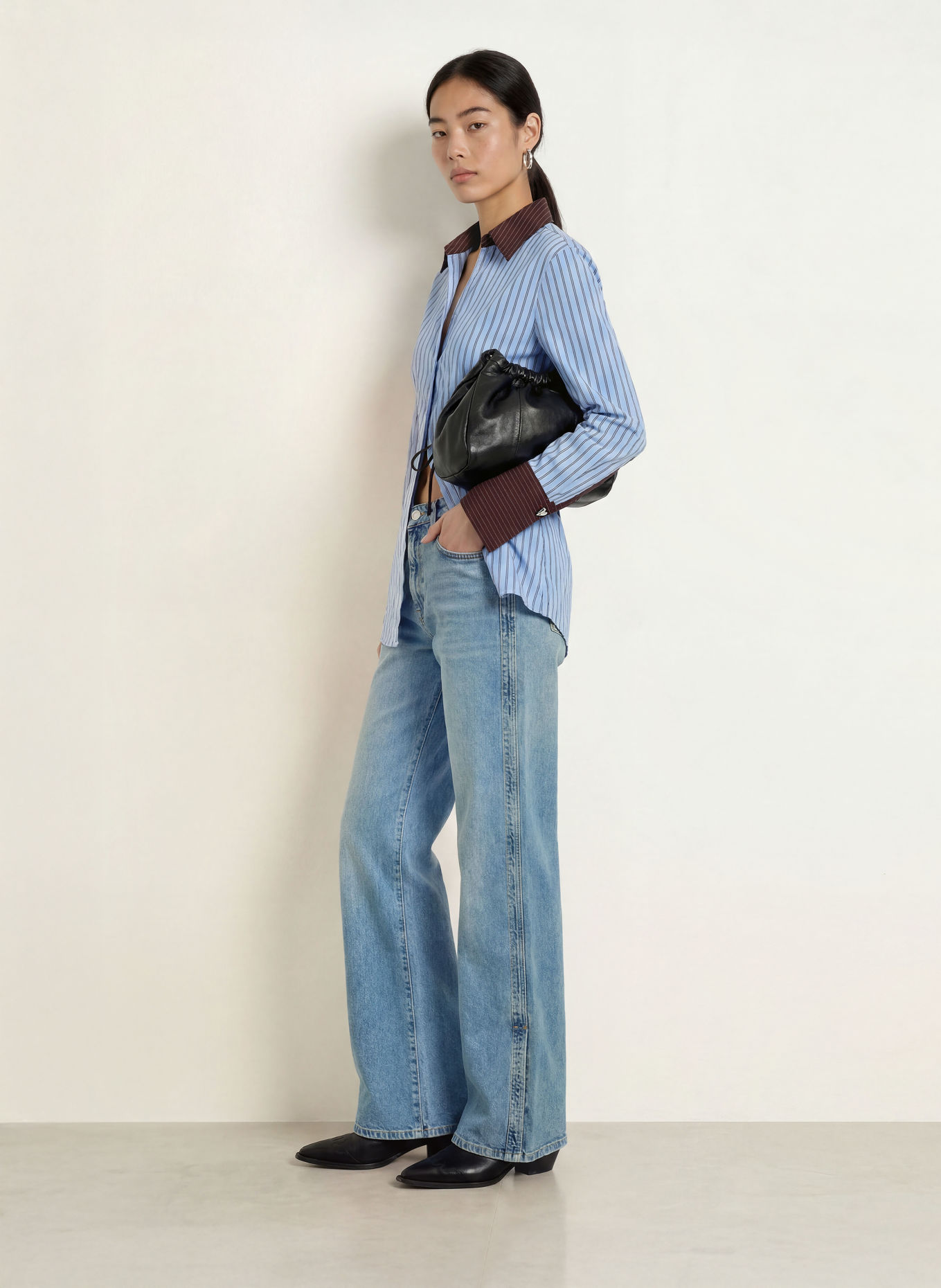 FABIENNE CHAPOT Jeansy wide leg LEA: 9202 True Vintage