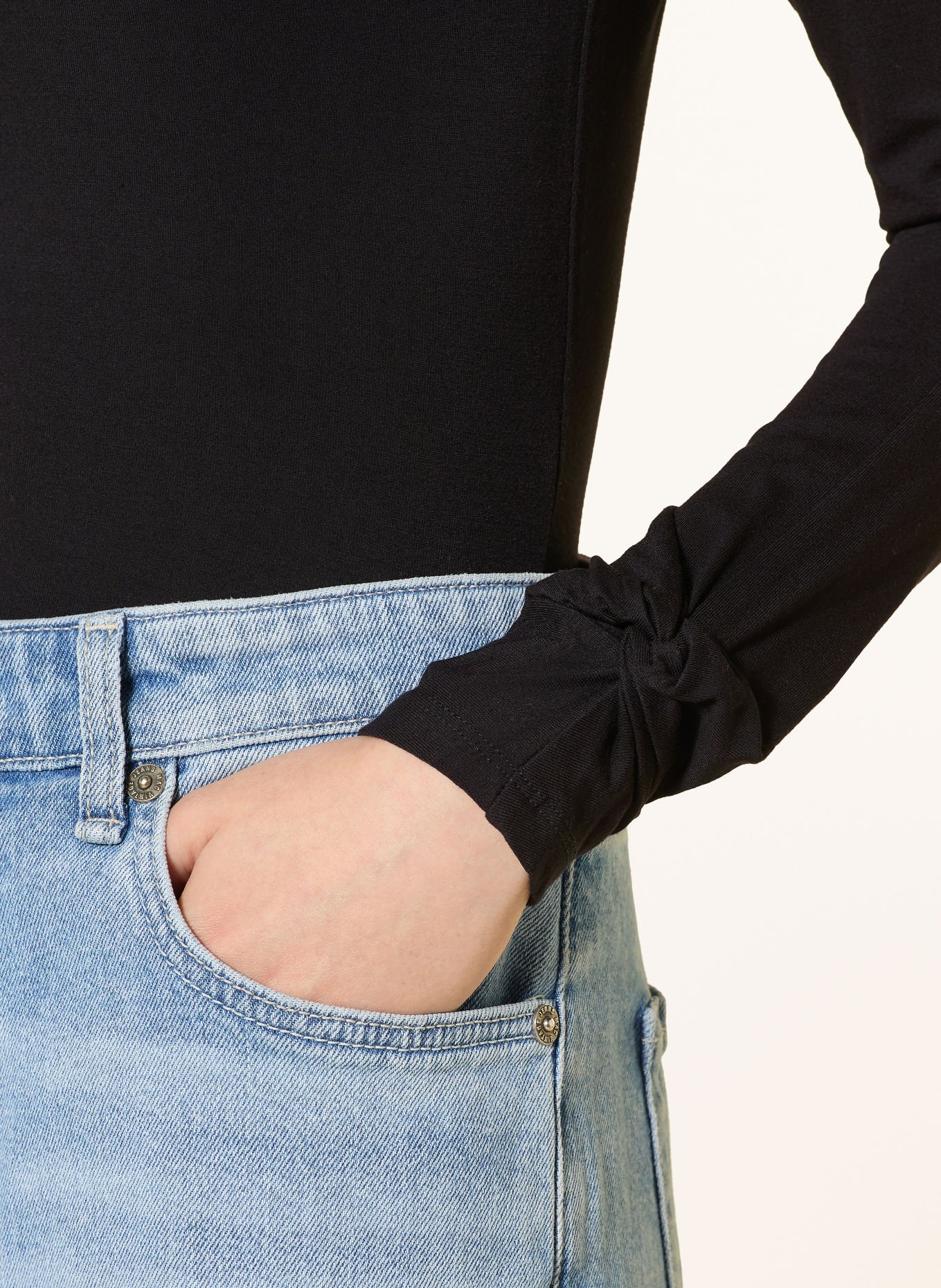 FABIENNE CHAPOT Longsleeve JADA: ZWART