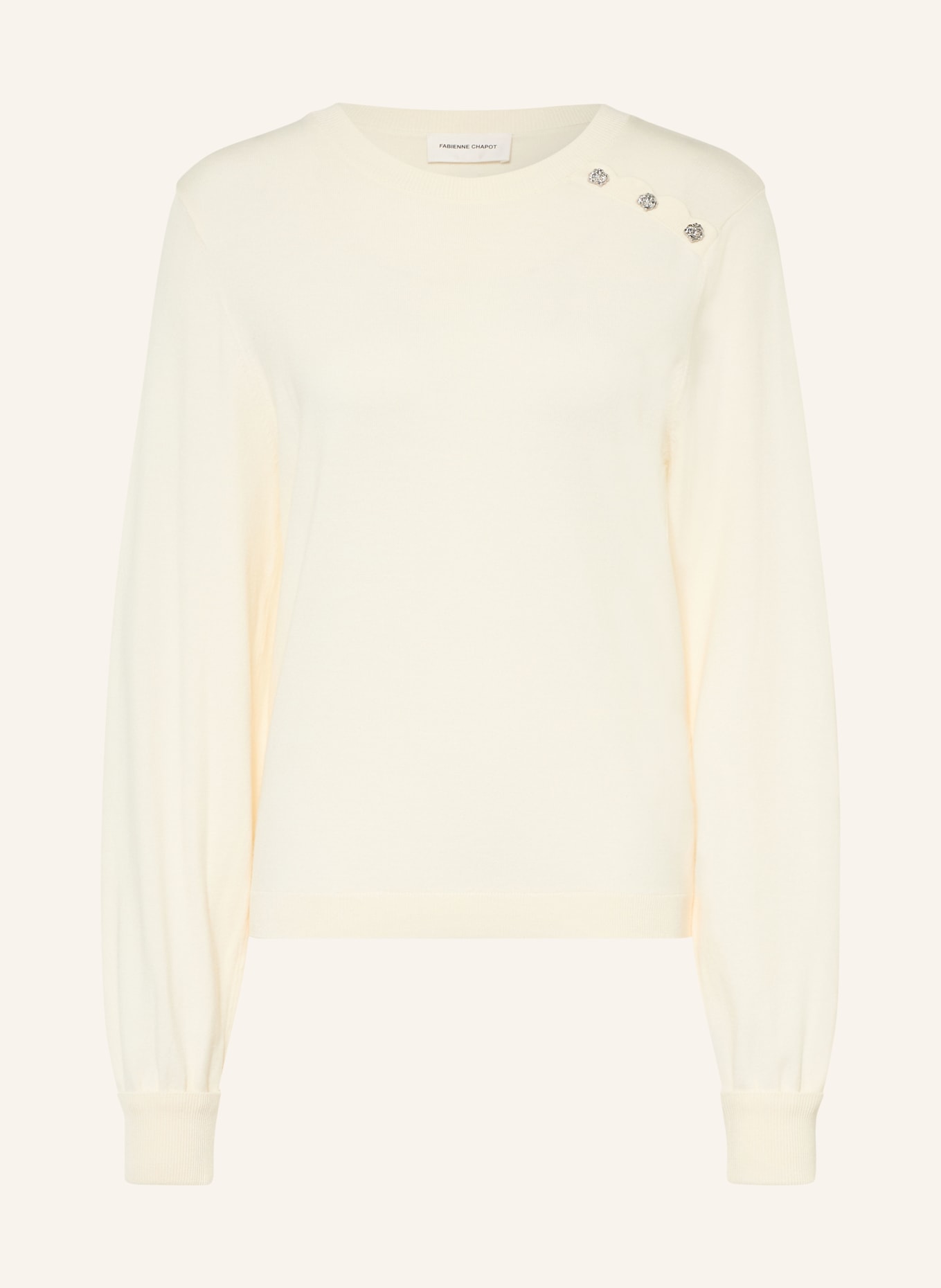 FABIENNE CHAPOT MOLLY Sweater: CREAM