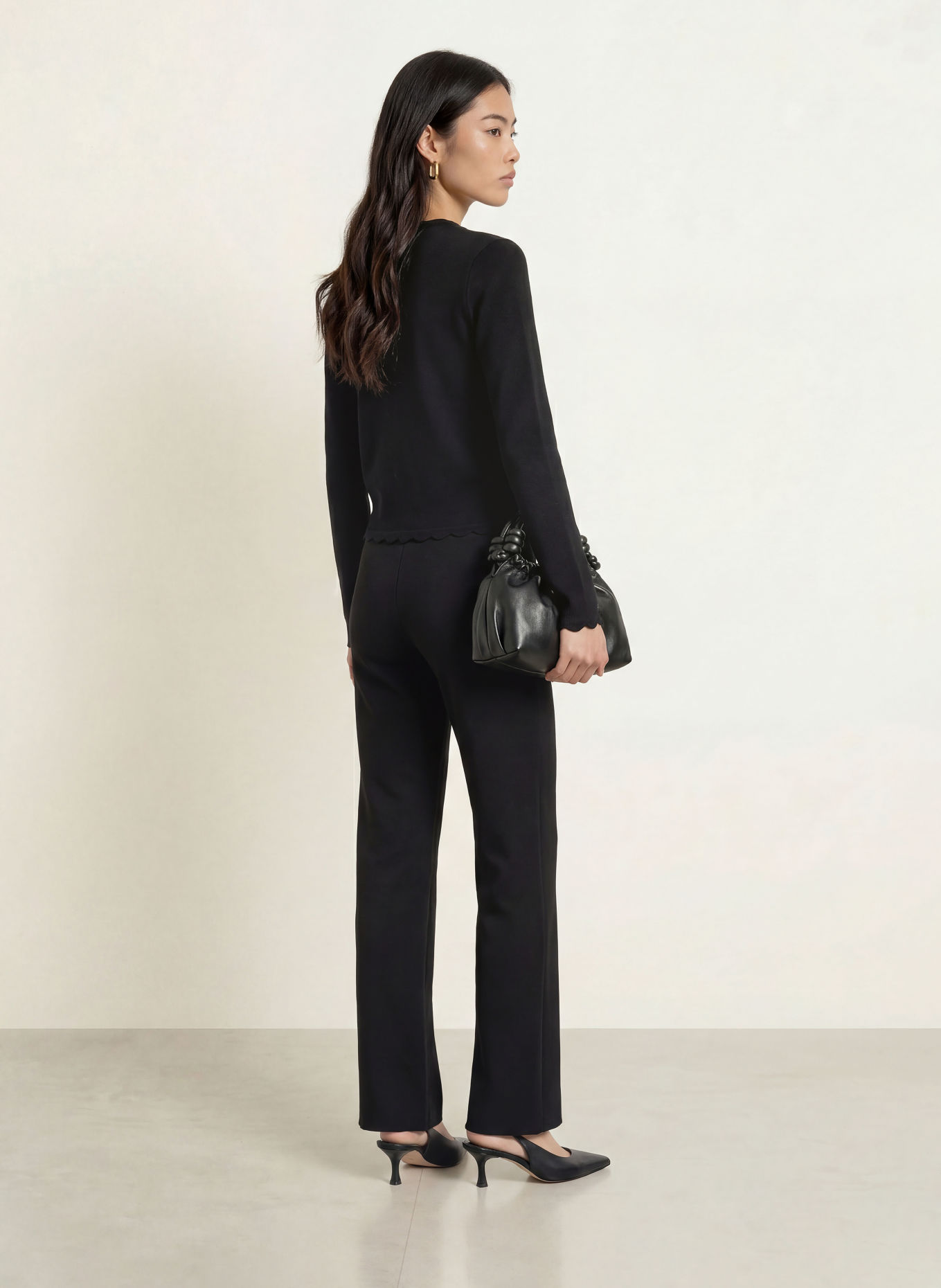 FABIENNE CHAPOT SCARLETT Cardigan: BLACK