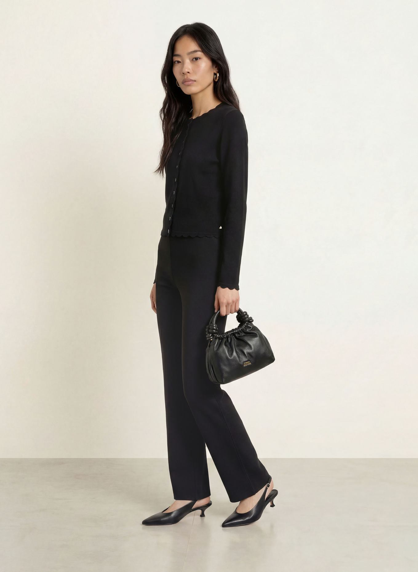 FABIENNE CHAPOT SCARLETT Cardigan: BLACK