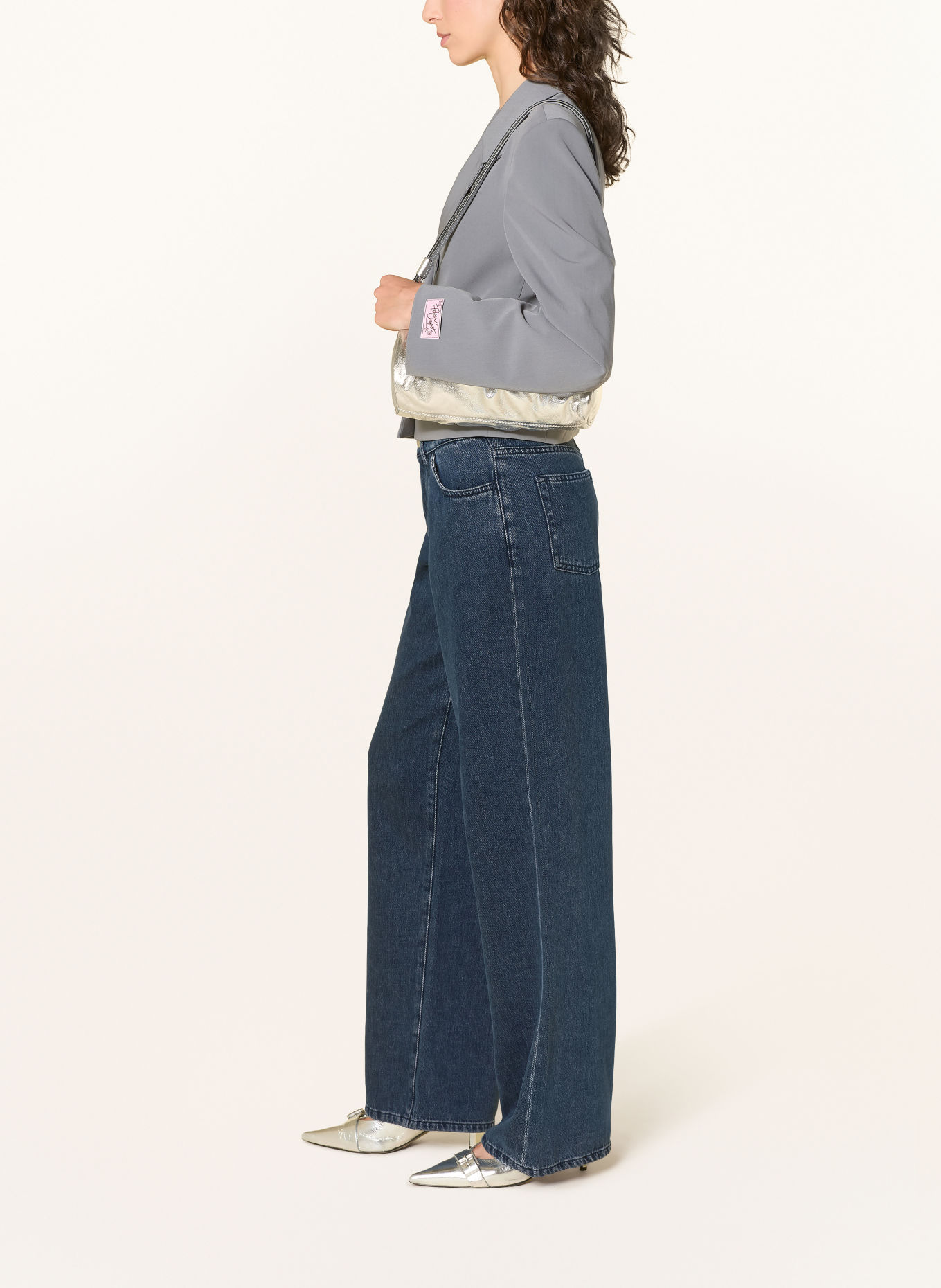 FABIENNE CHAPOT Wide-Leg jeans LULU: 9209 Blue on Blue