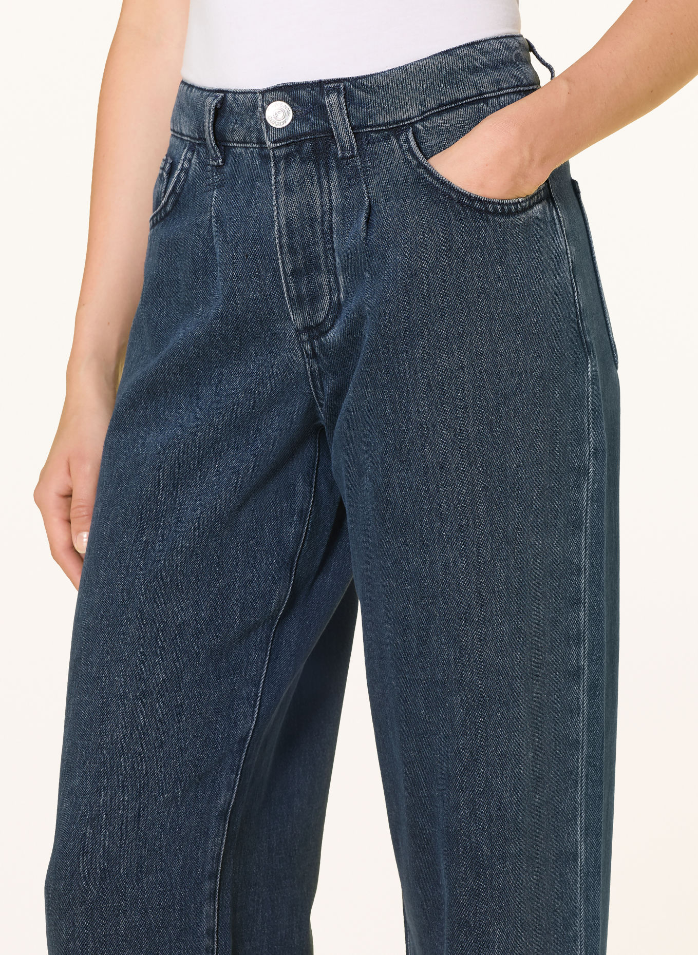 FABIENNE CHAPOT Wide-Leg jeans LULU: 9209 Blue on Blue