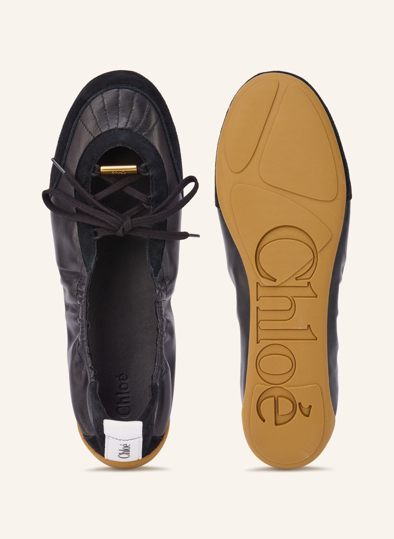 Chloé Ballerinas KICK: 001 BLACK