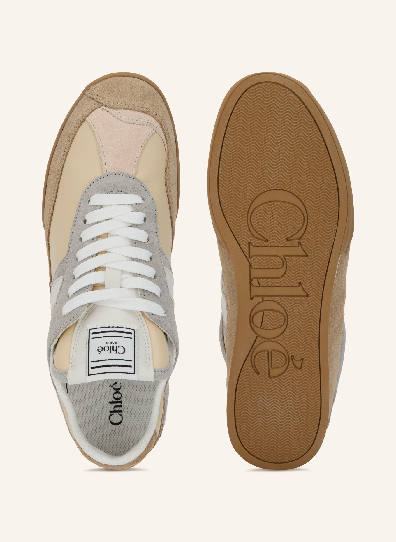 Chloé Sneakers KICK: 092 Dove Grey