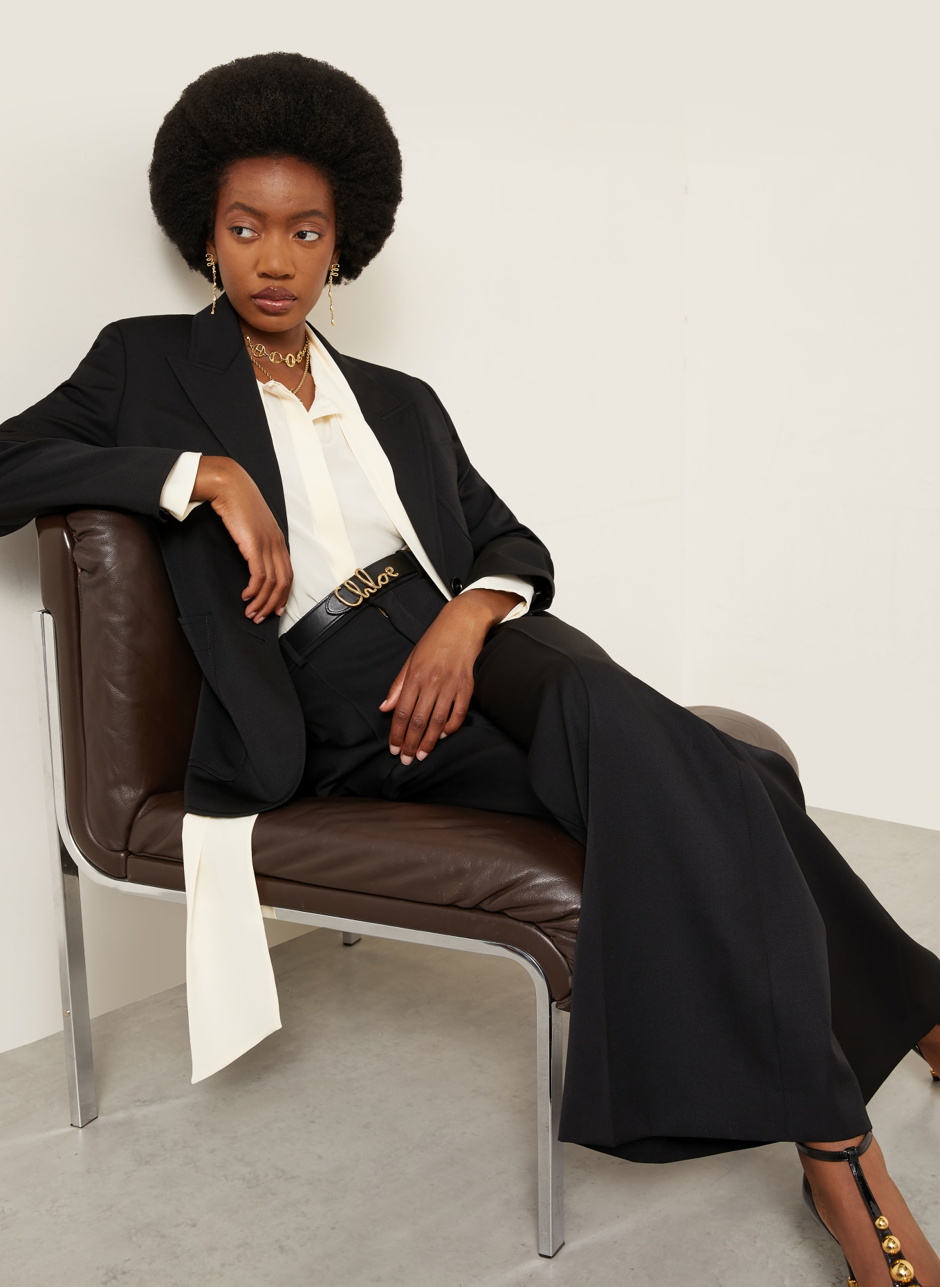 Chloé Blazer: NOIR