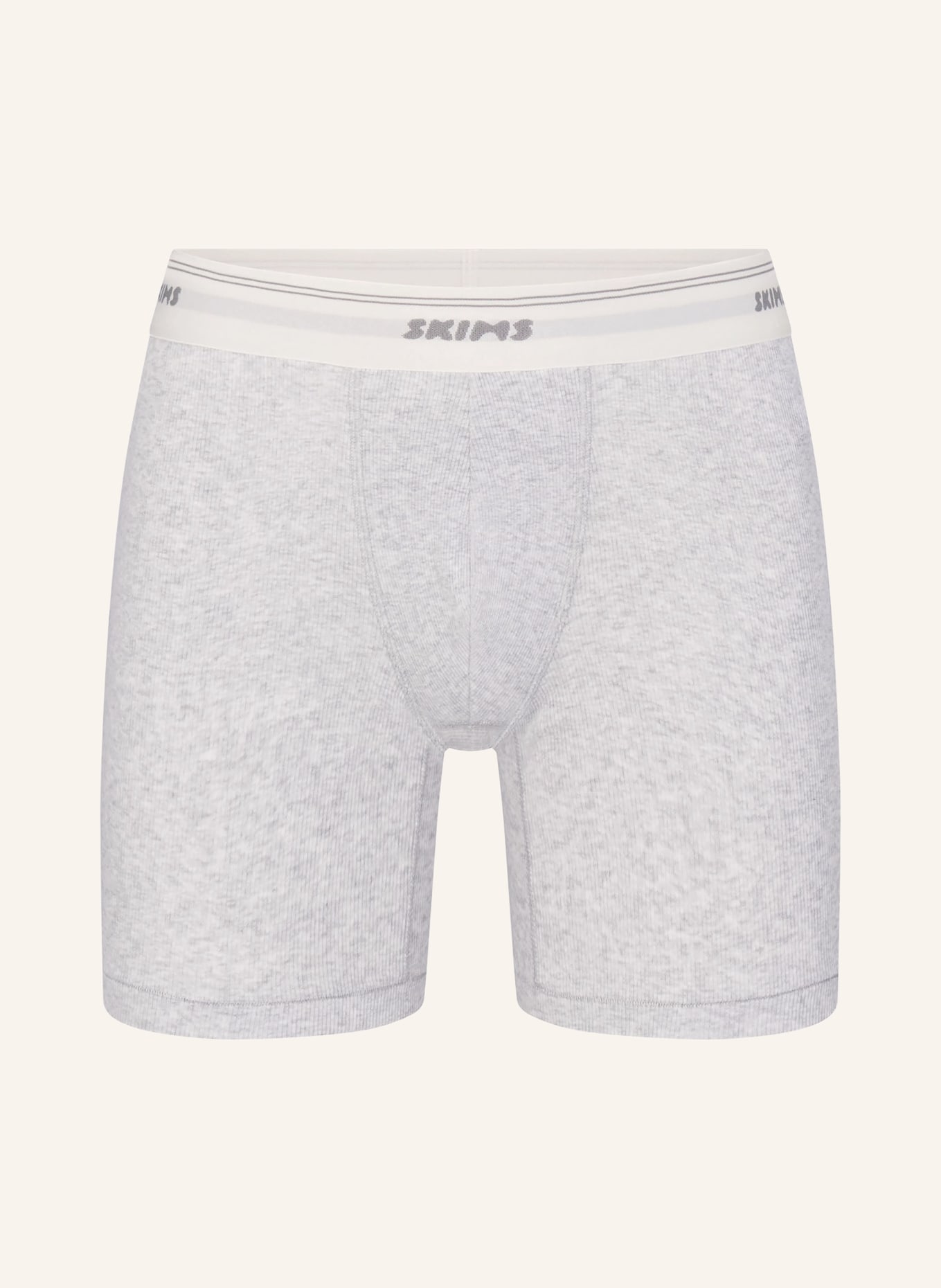 SKIMS Boxer shorts: LIGHT HEATHER GREY