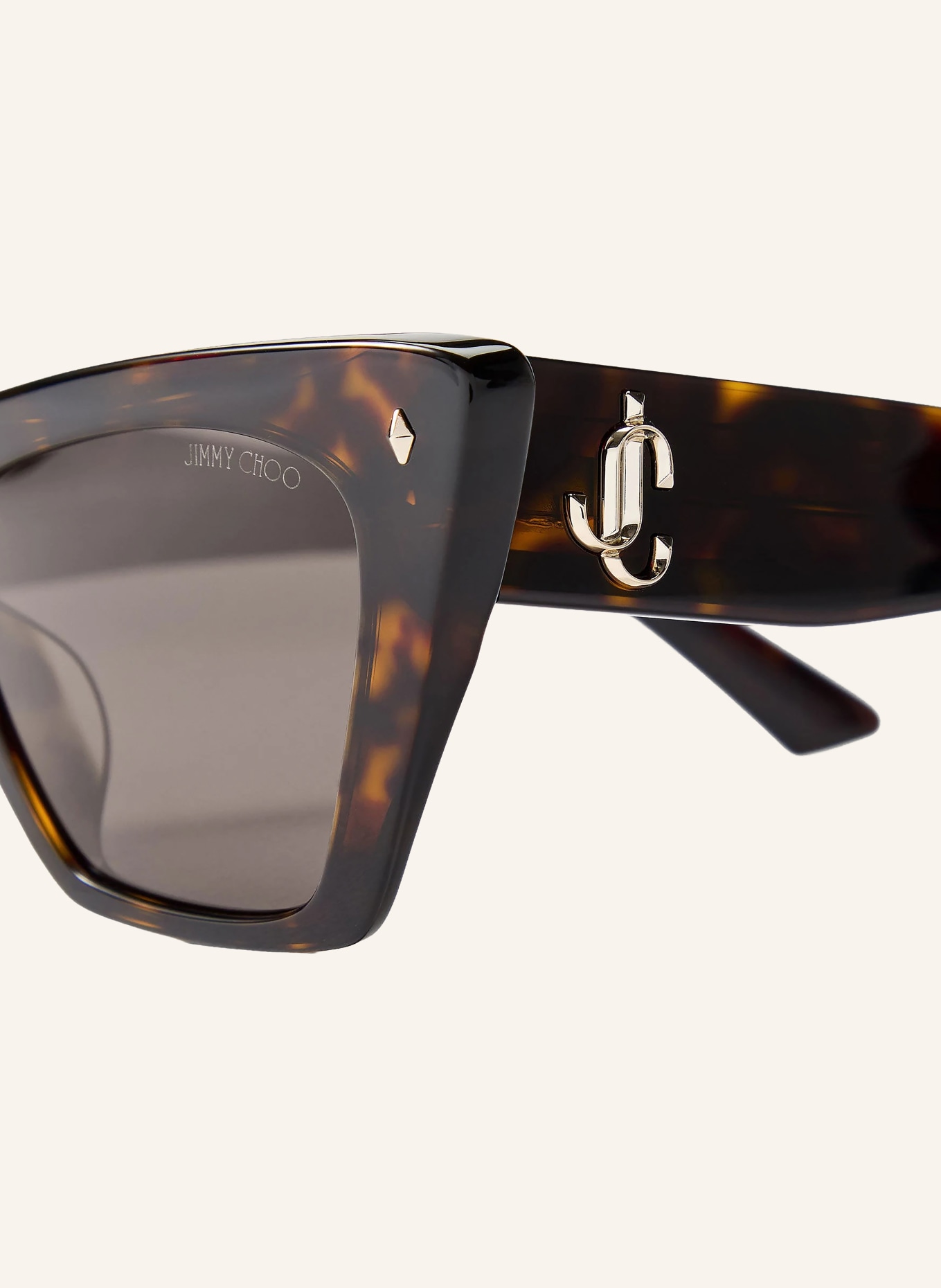 JIMMY CHOO Sunglasses JC5062U: HAVANA/ DARK BROWN