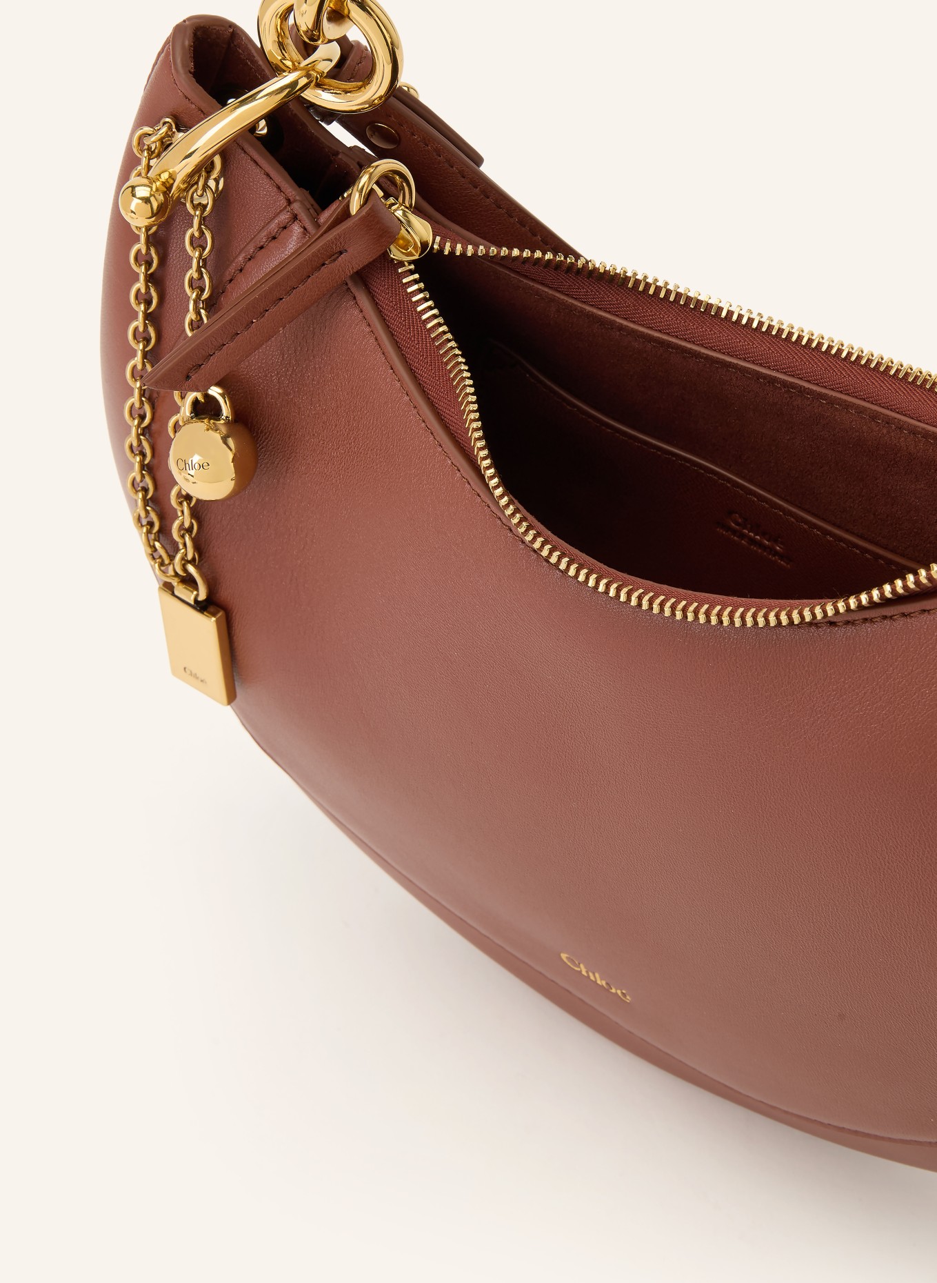 Chloé Sac à main BANANA: 26P Blushy Brown
