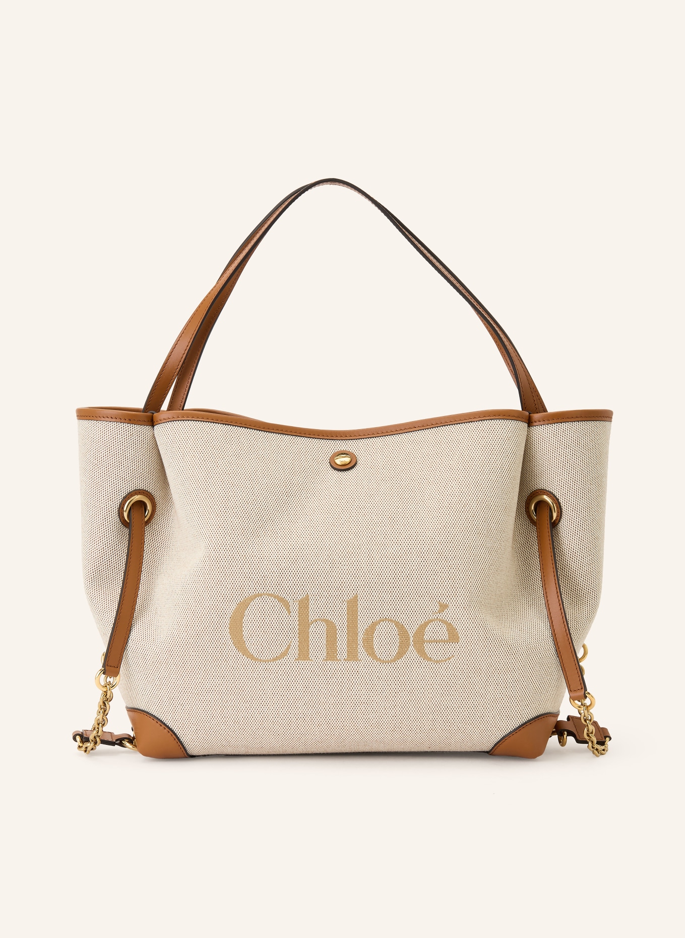 Chloé Shopper CLOVER: 26M Clay Brown