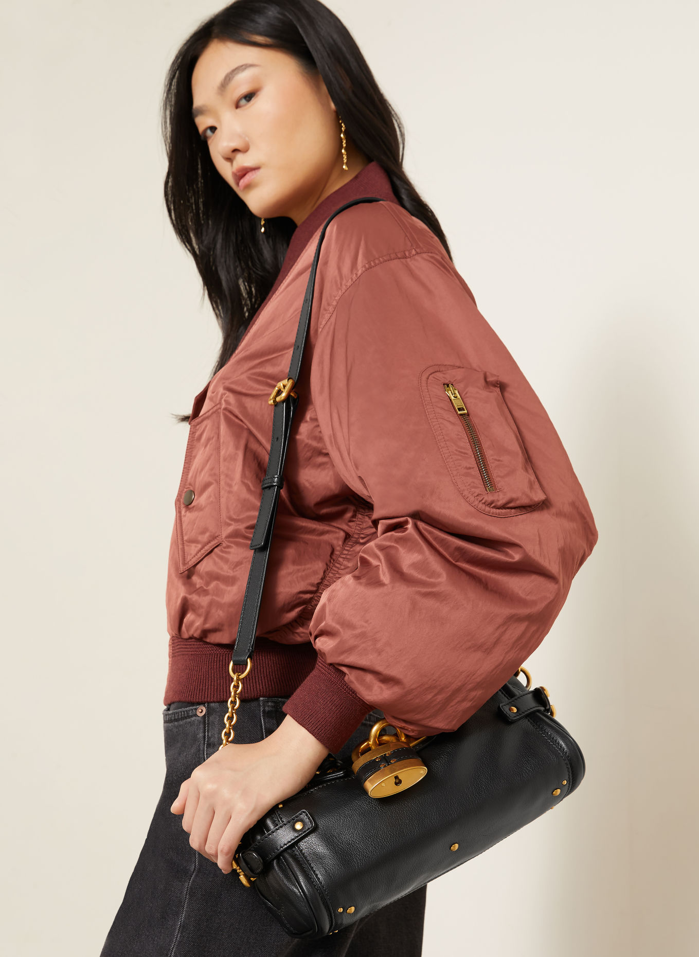 Chloé Skuldertaske PADDINGTON: 001 BLACK